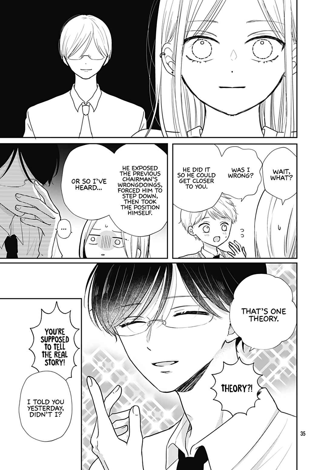 Page 37 Chapter 31 Kiyoku, Yamashiku, Modokashiku.
