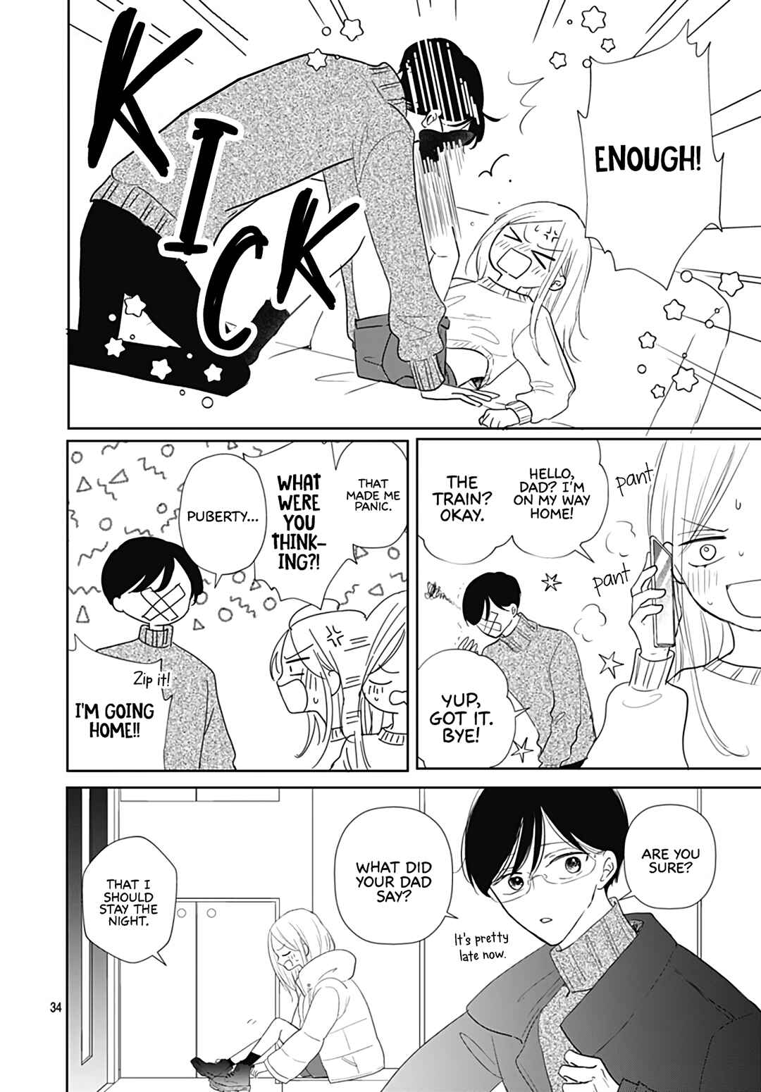 Page 36 Chapter 25 Kiyoku, Yamashiku, Modokashiku.