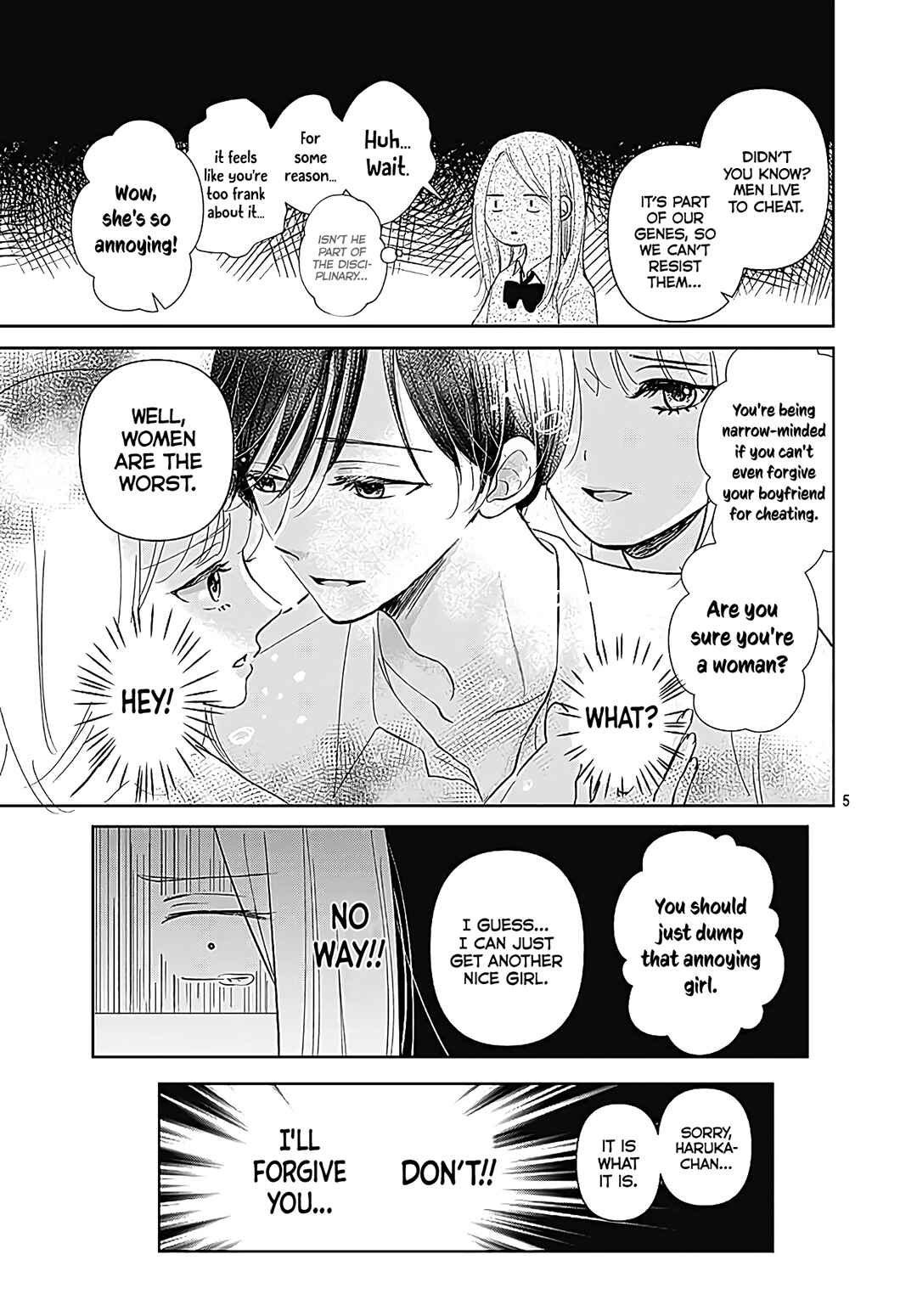 Page 7 Chapter 8 Kiyoku, Yamashiku, Modokashiku.
