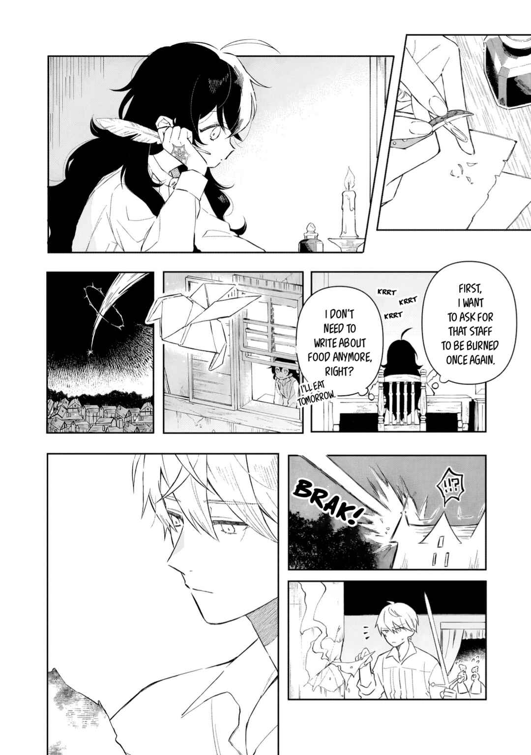 Page 11 Chapter 2 Akatsuki no Majo Reishii wa Jiyuu ni Ikitai