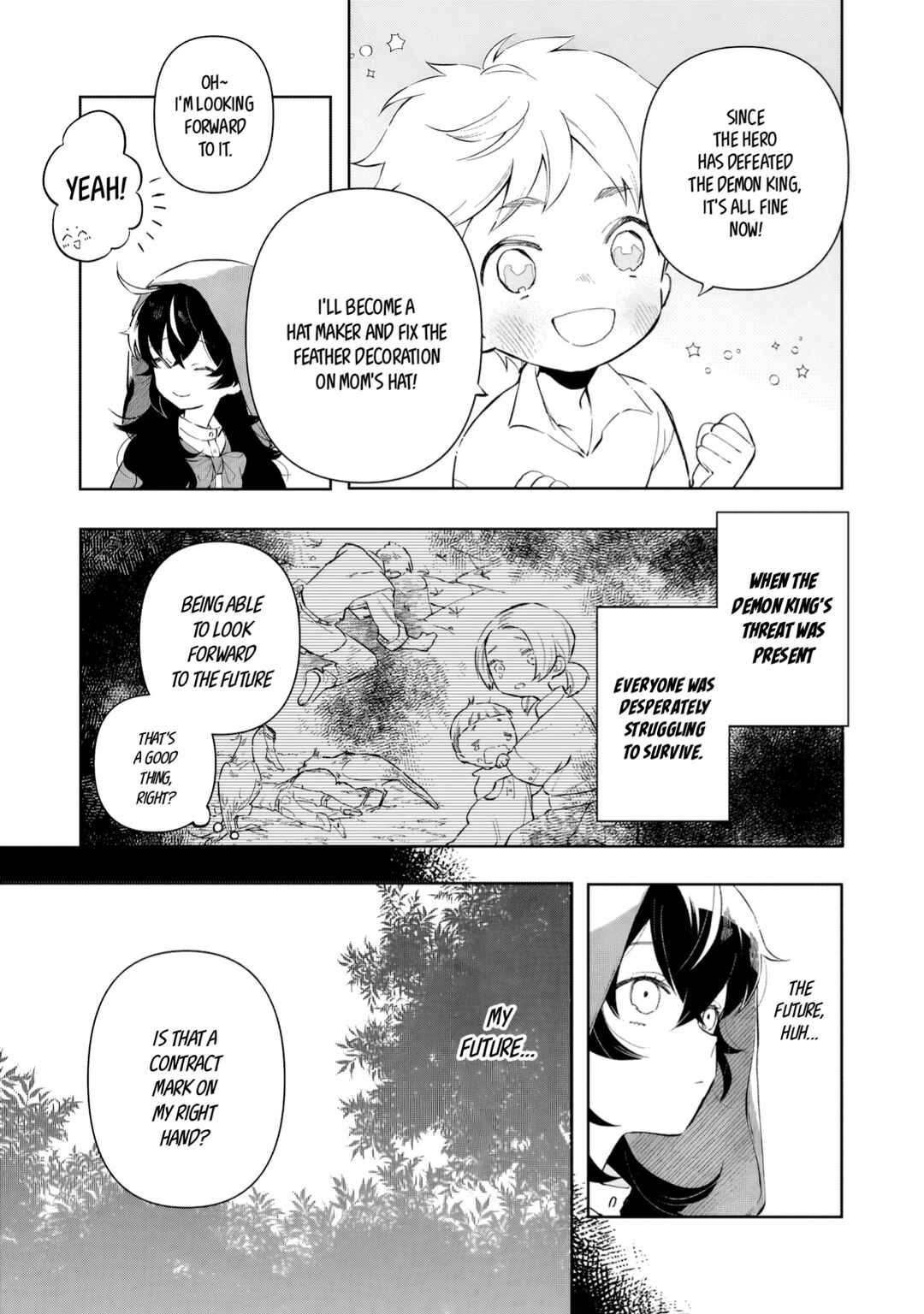 Page 4 Chapter 2 Akatsuki no Majo Reishii wa Jiyuu ni Ikitai