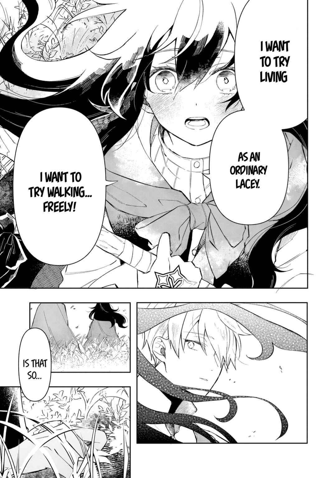 Page 36 Chapter 3 Akatsuki no Majo Reishii wa Jiyuu ni Ikitai