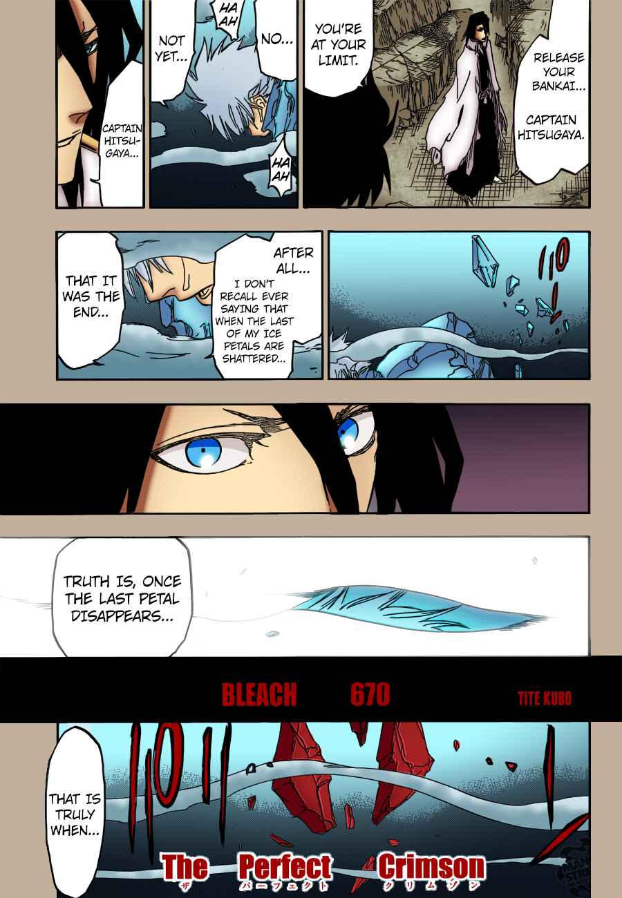 Page 14 Chapter 670 Bleach (Fan-Colored)