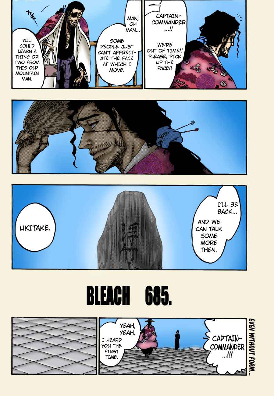 Page 4 Chapter 685 Bleach (Fan-Colored)