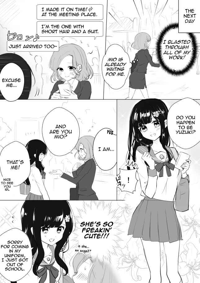 Page 2 Chapter 1 A Story of Two Online Friends Meeting IRL