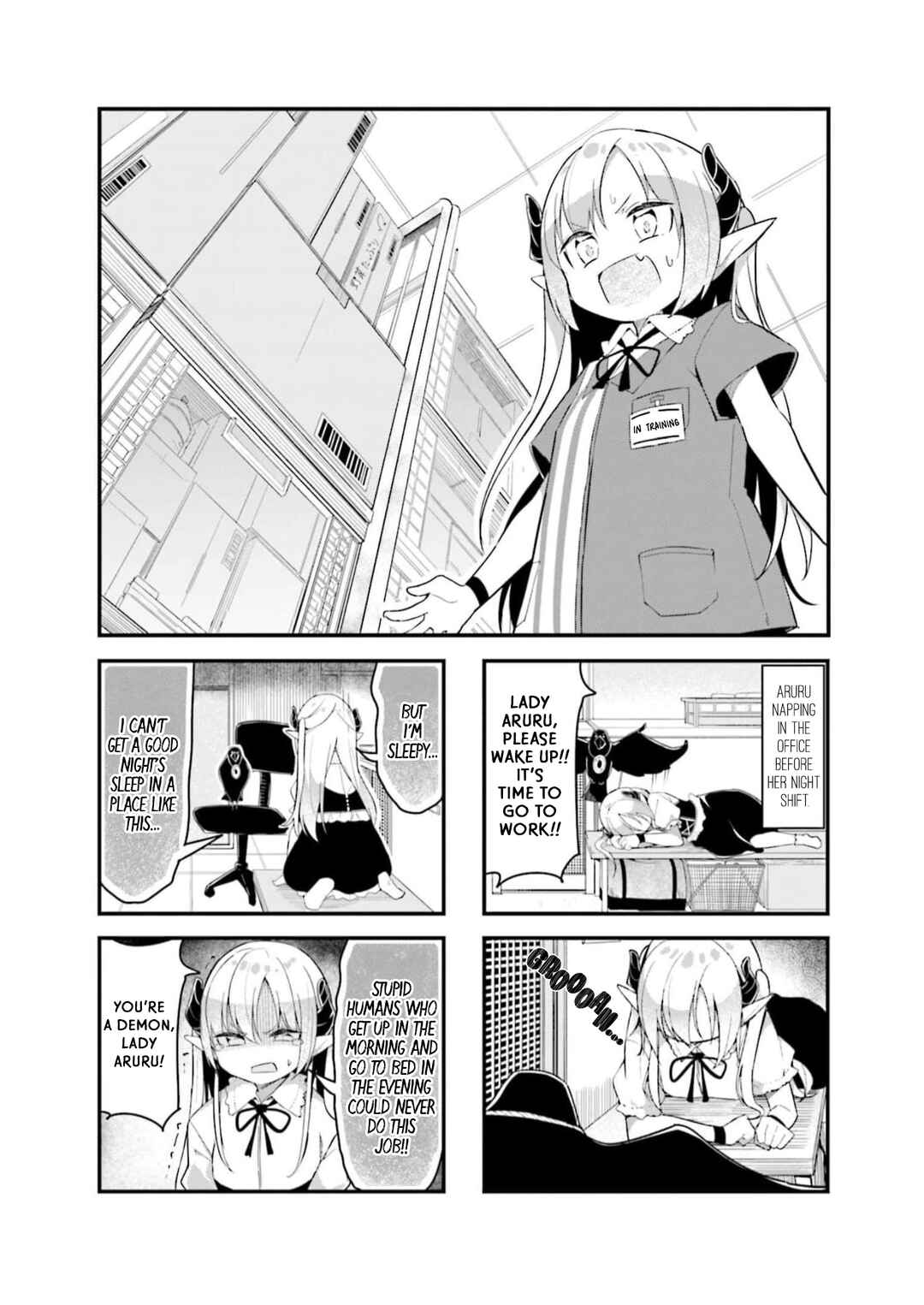 Page 3 Chapter 2 Konbini Yakin no Akuma-chan