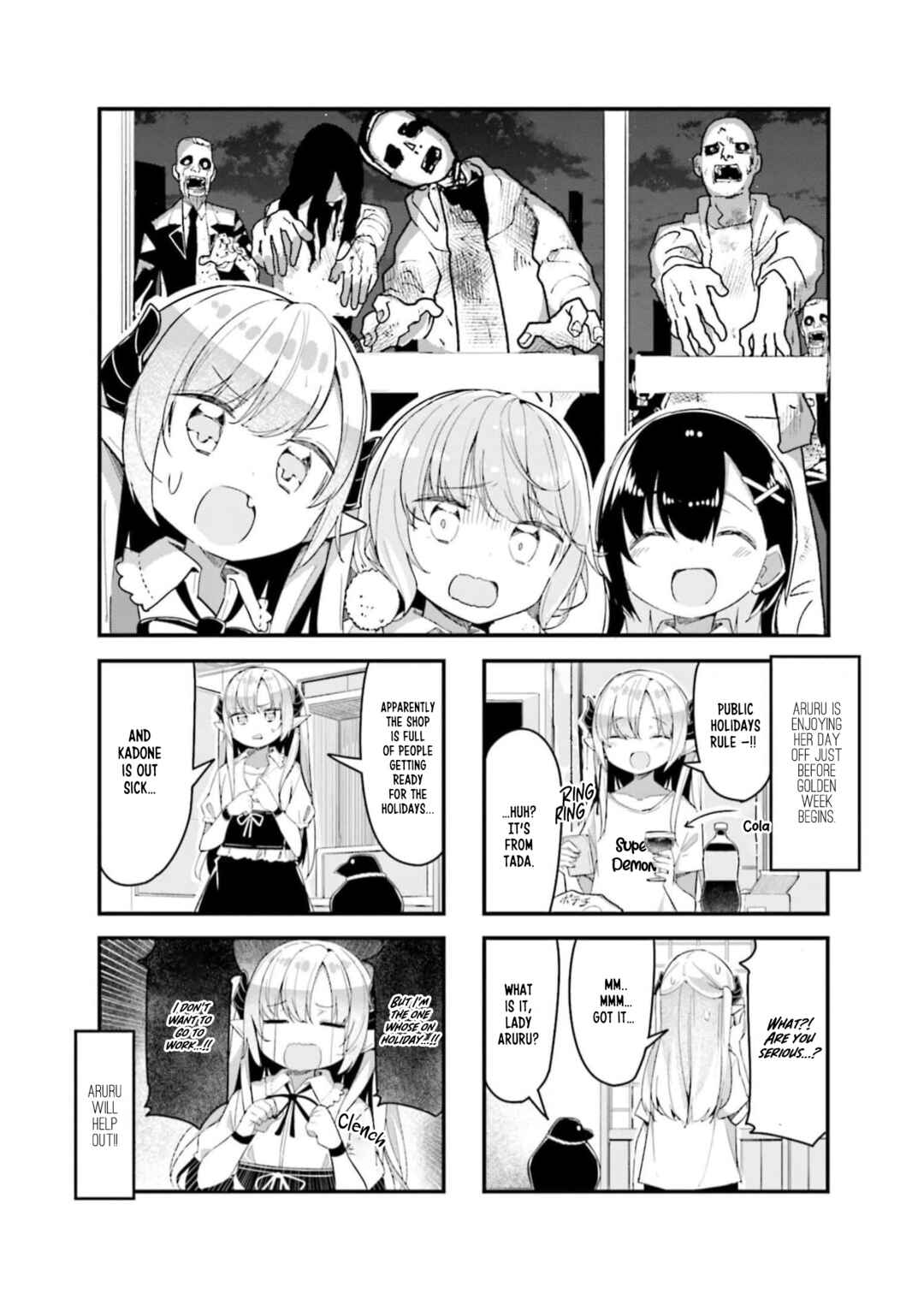 Page 11 Chapter 3 Konbini Yakin no Akuma-chan