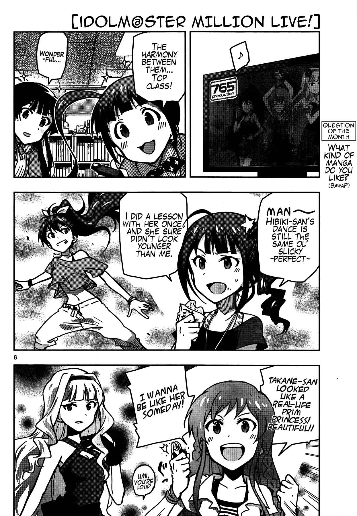 Page 6 Chapter 11 THE iDOLM@STER - Million Live!