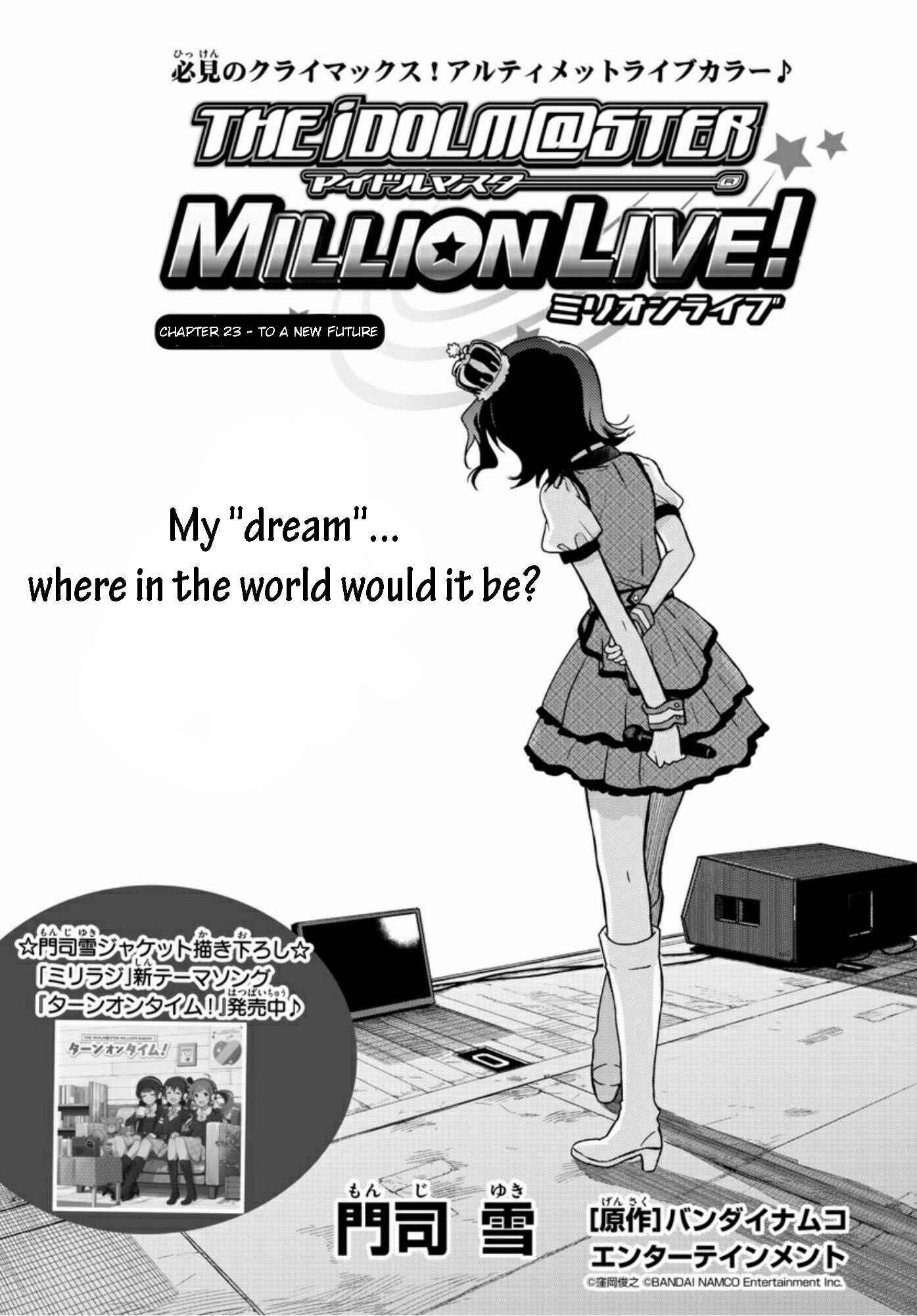 Page 1 Chapter 23 THE iDOLM@STER - Million Live!