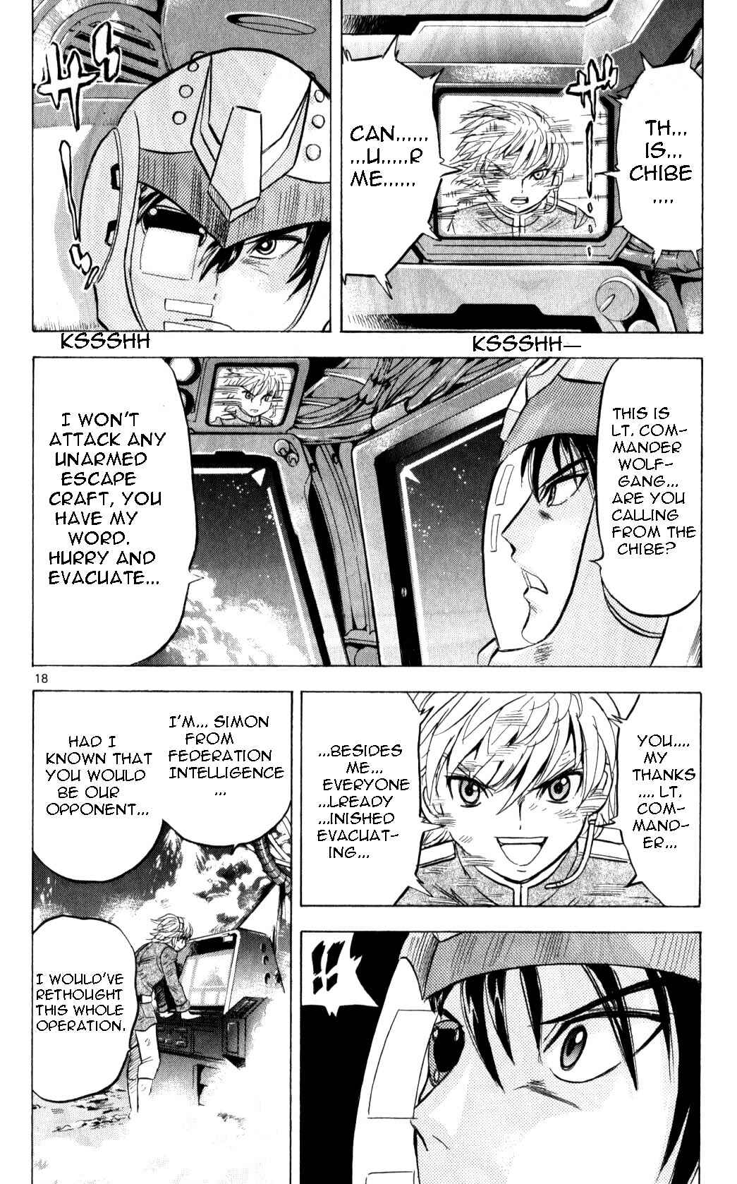 Page 17 Chapter 5 Mobile Suit Gundam - Hunter of Black Clothes