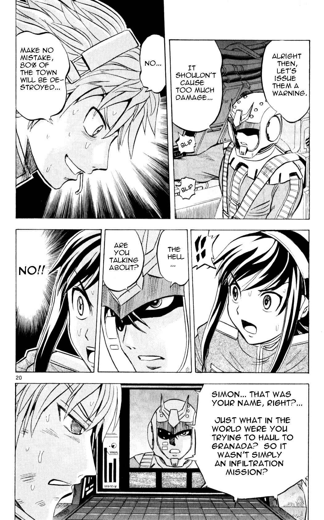 Page 19 Chapter 5 Mobile Suit Gundam - Hunter of Black Clothes