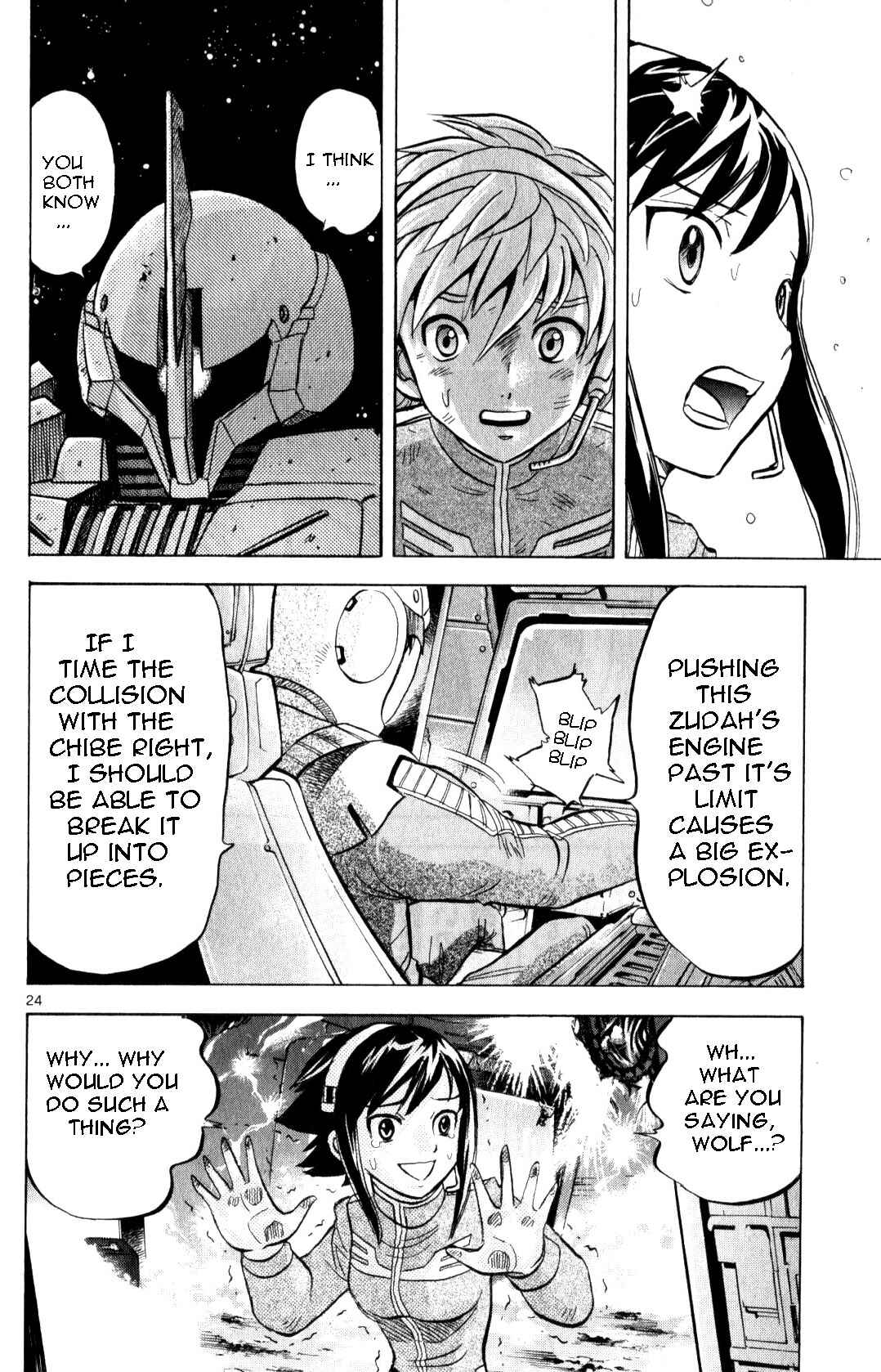 Page 23 Chapter 5 Mobile Suit Gundam - Hunter of Black Clothes