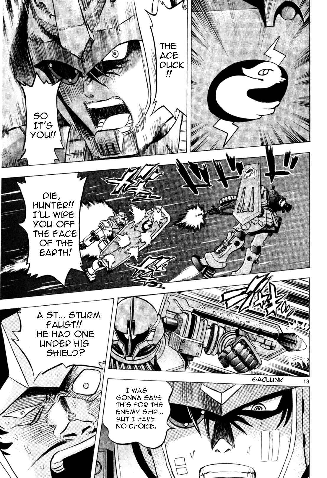 Page 12 Chapter 4 Mobile Suit Gundam - Hunter of Black Clothes