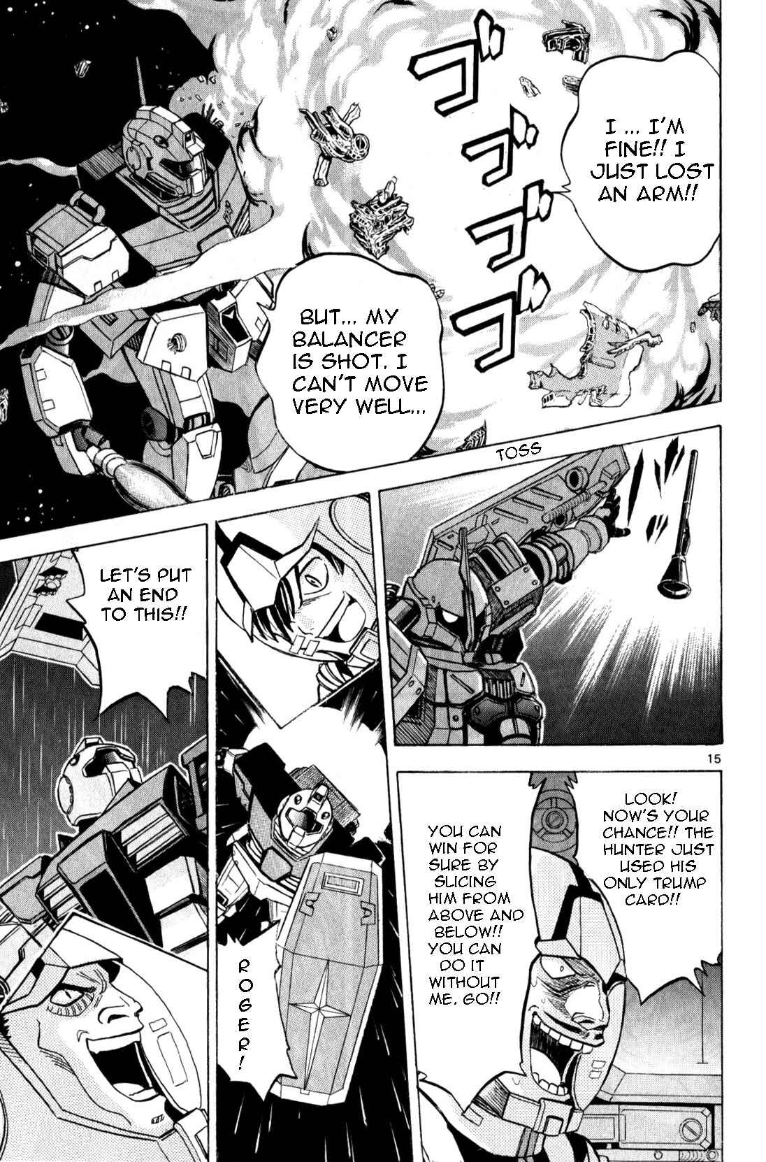 Page 14 Chapter 4 Mobile Suit Gundam - Hunter of Black Clothes