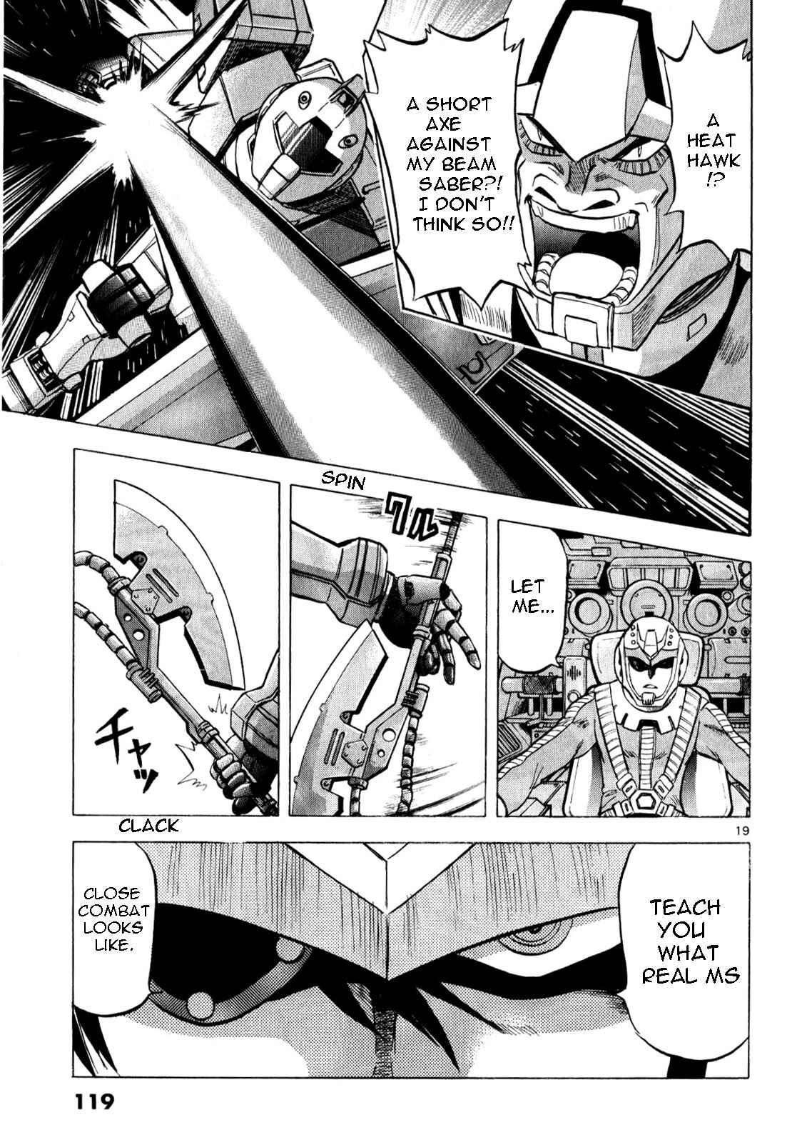 Page 18 Chapter 4 Mobile Suit Gundam - Hunter of Black Clothes