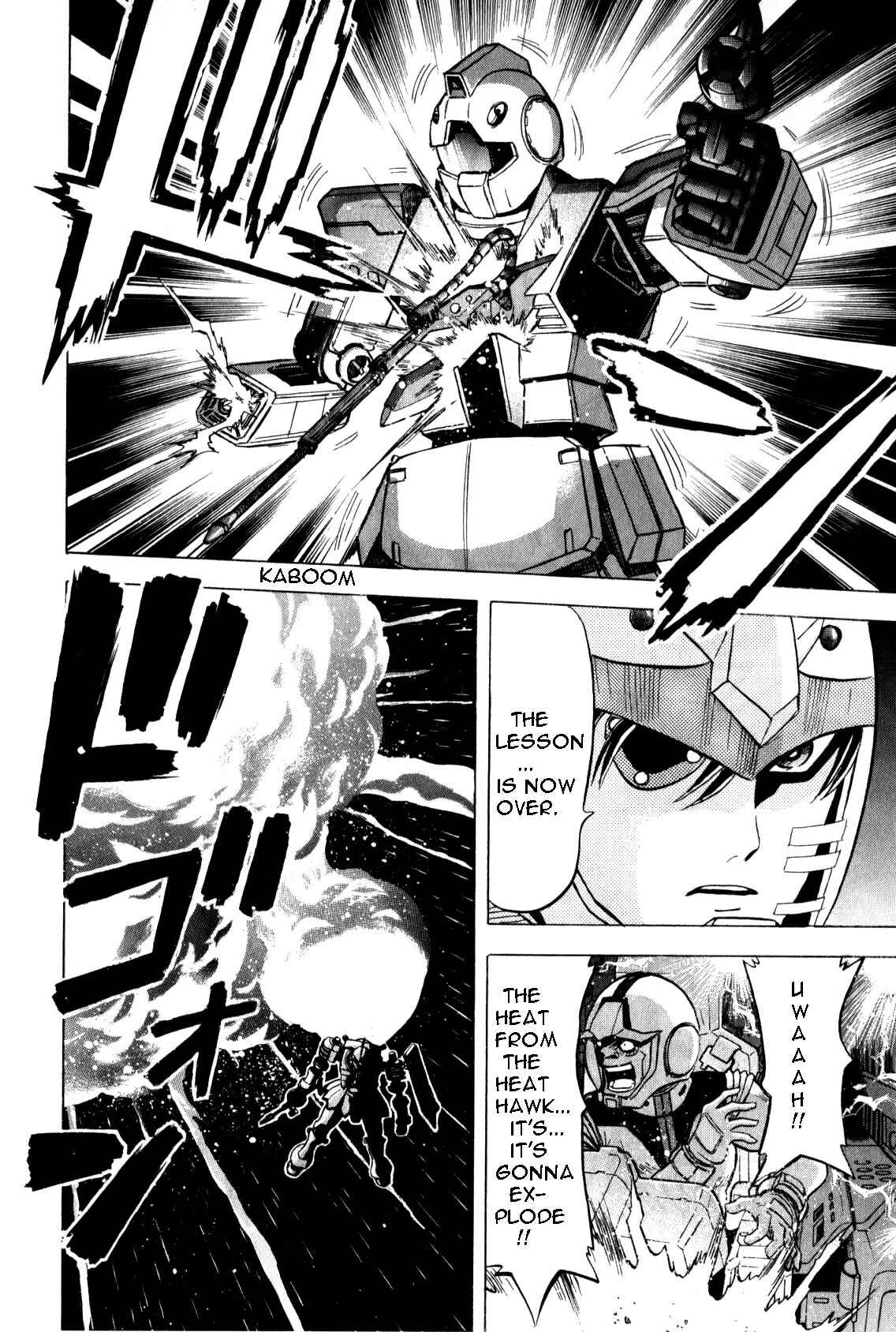 Page 21 Chapter 4 Mobile Suit Gundam - Hunter of Black Clothes