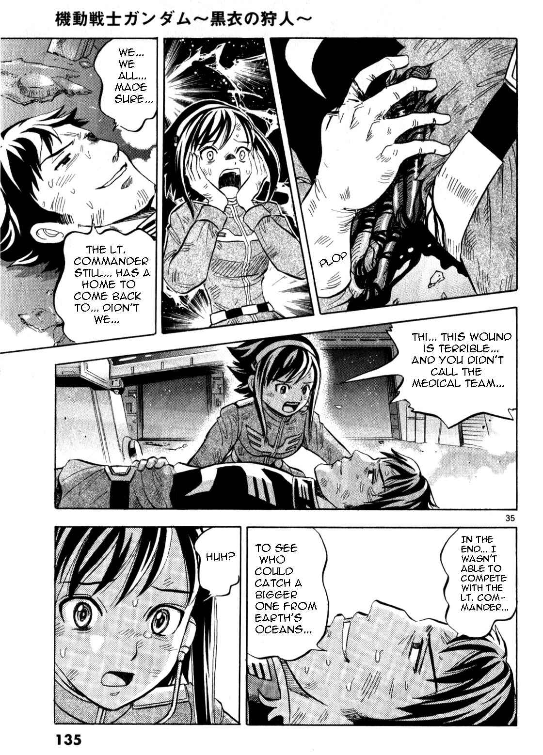 Page 33 Chapter 4 Mobile Suit Gundam - Hunter of Black Clothes