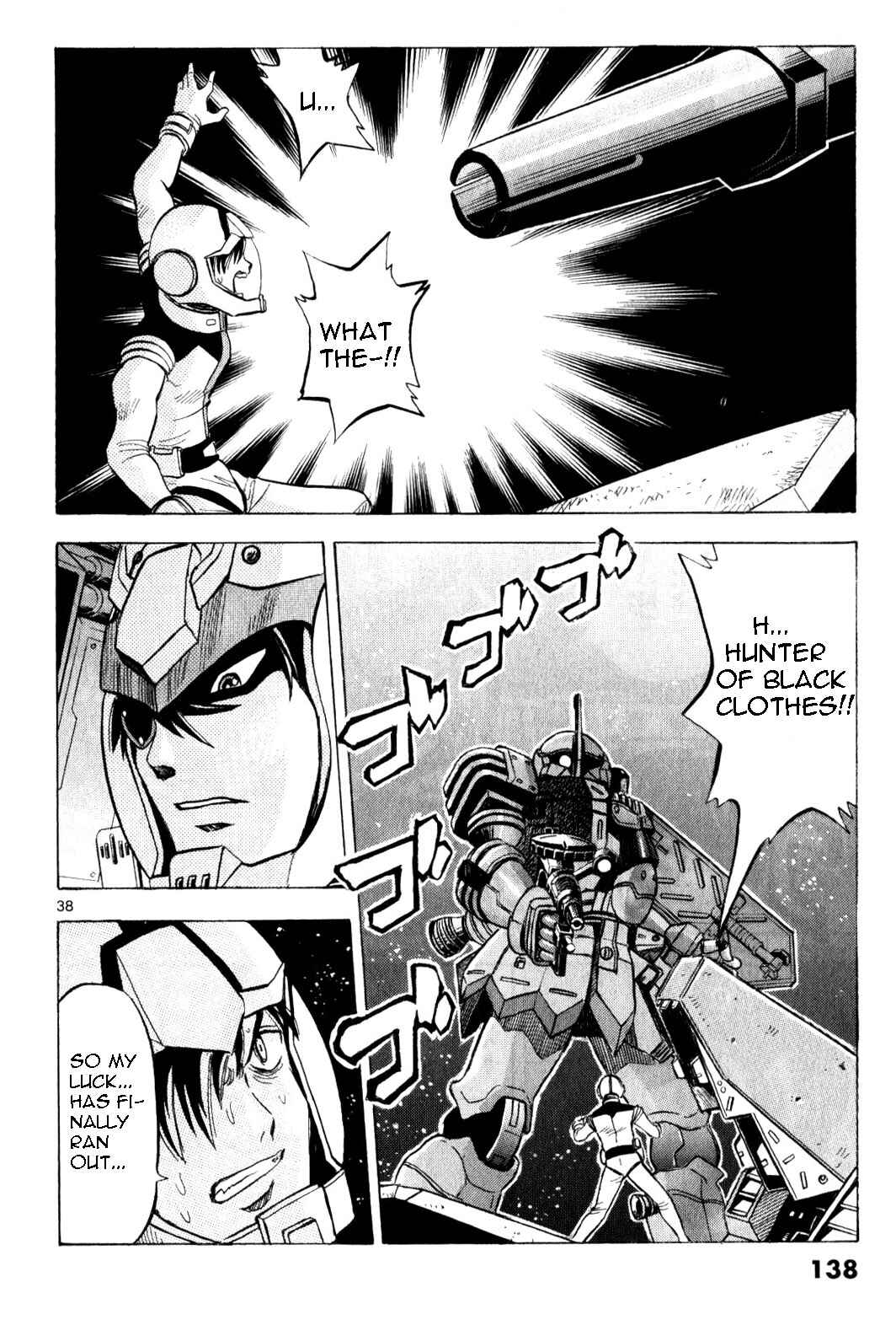 Page 36 Chapter 4 Mobile Suit Gundam - Hunter of Black Clothes
