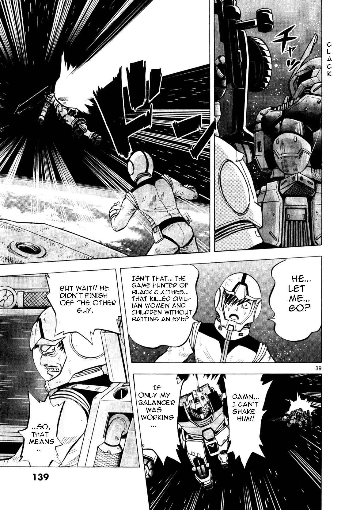 Page 37 Chapter 4 Mobile Suit Gundam - Hunter of Black Clothes