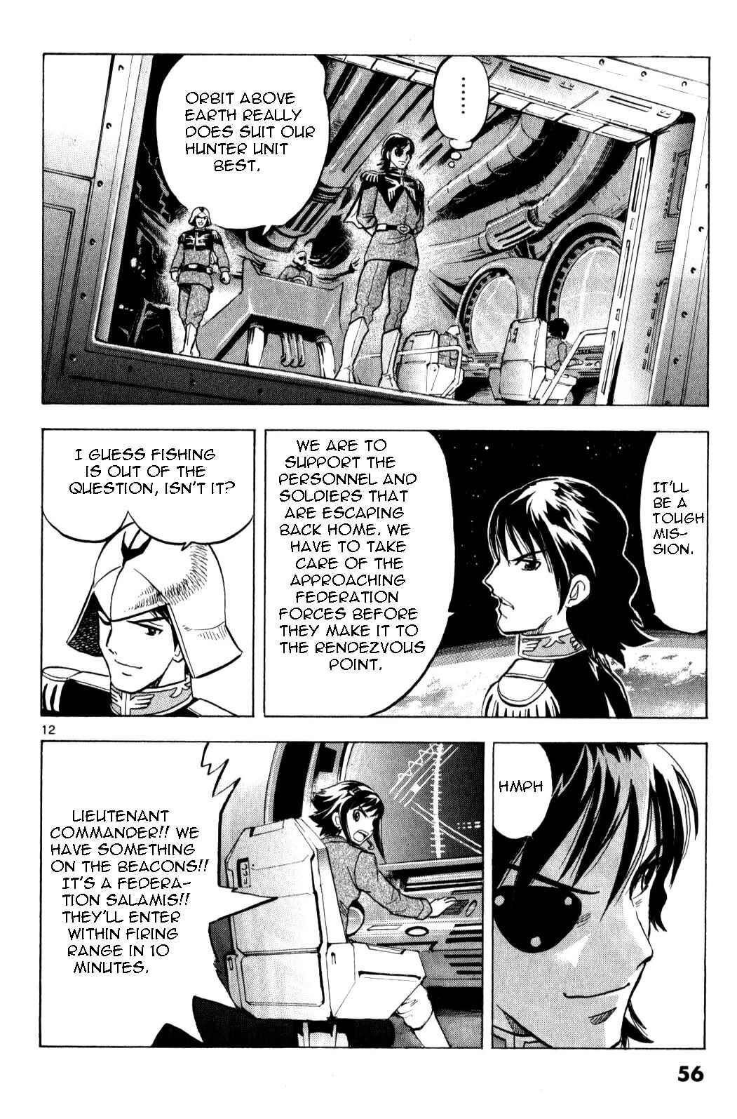 Page 12 Chapter 2 Mobile Suit Gundam - Hunter of Black Clothes
