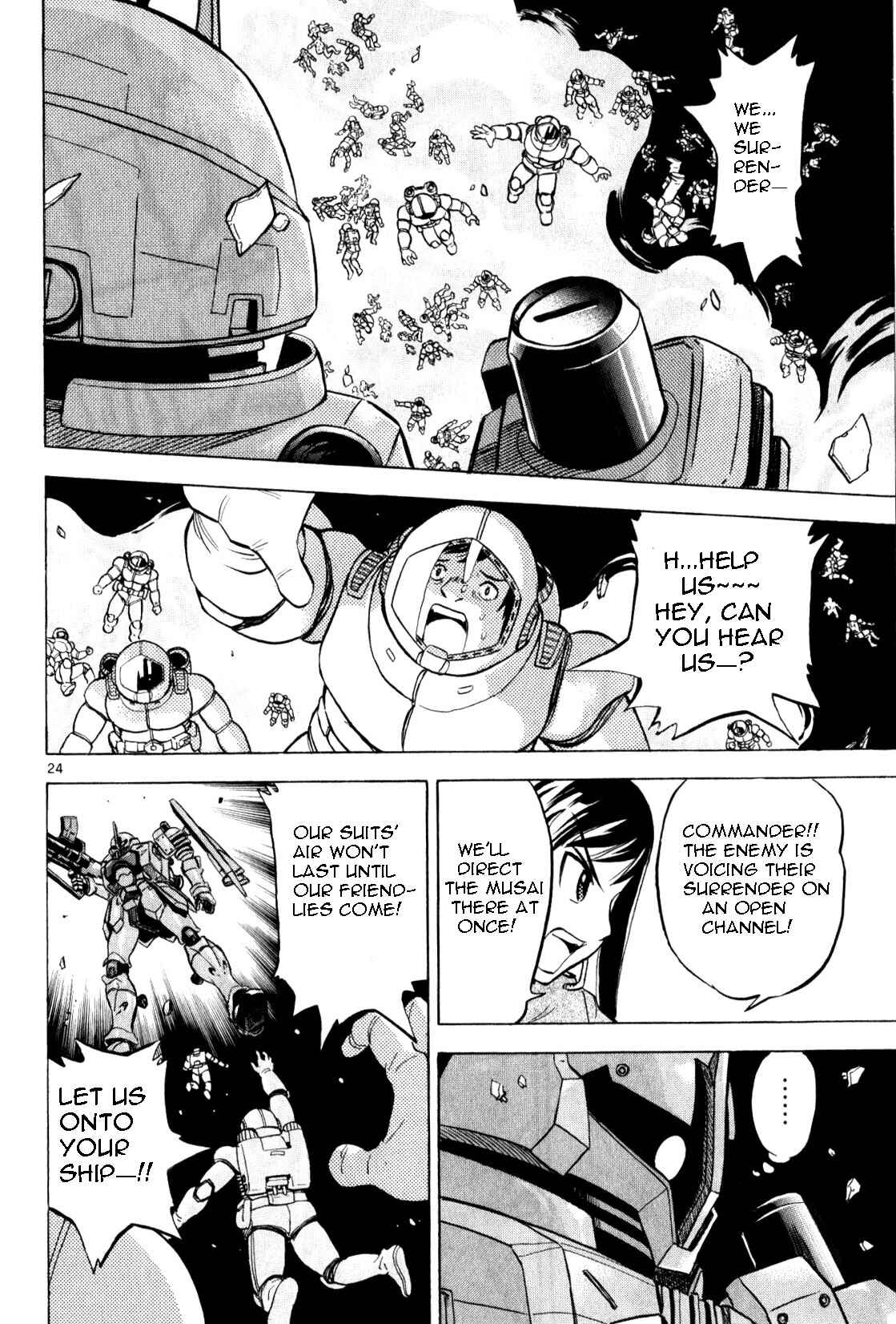 Page 23 Chapter 2 Mobile Suit Gundam - Hunter of Black Clothes