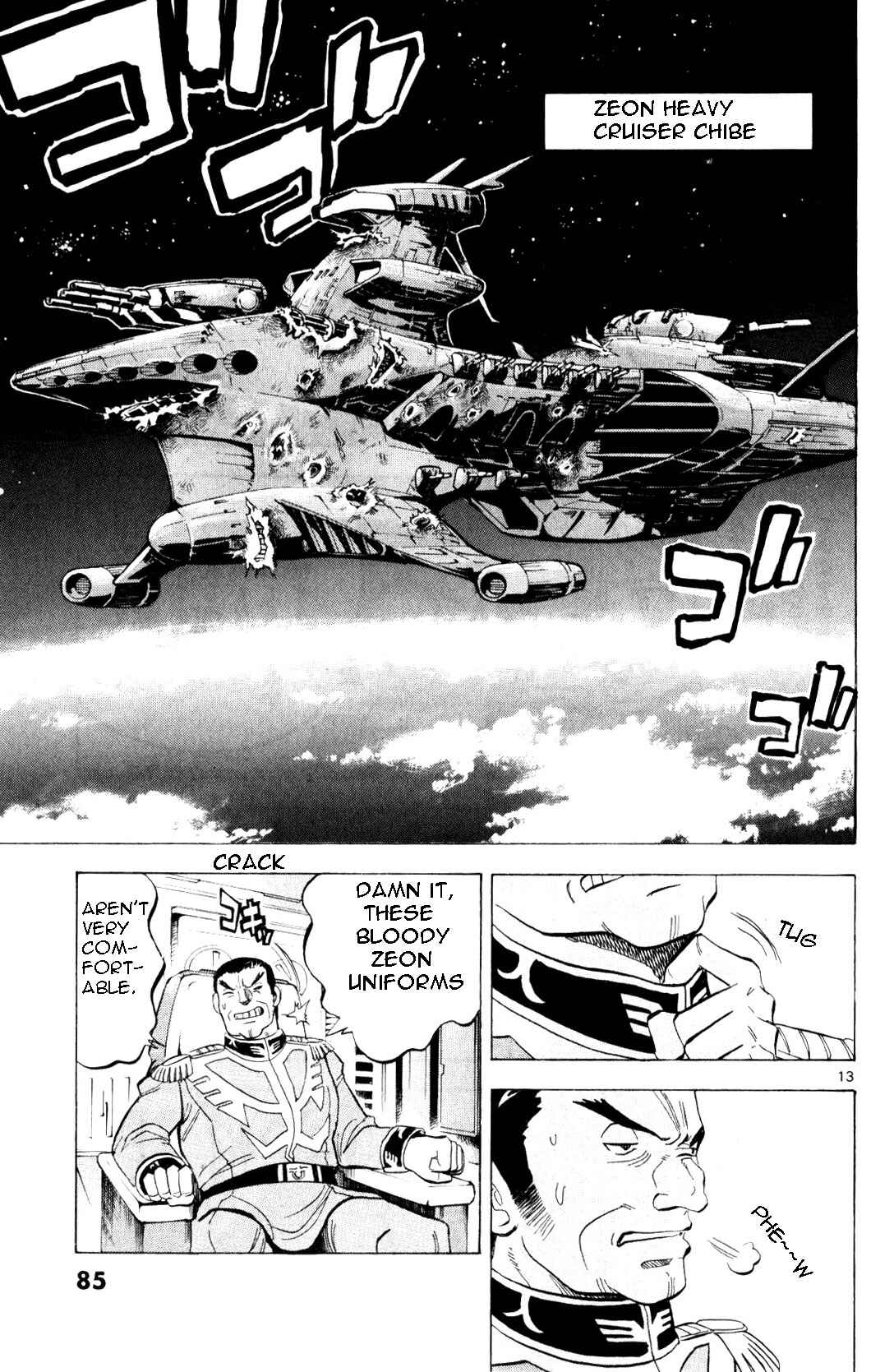 Page 13 Chapter 3 Mobile Suit Gundam - Hunter of Black Clothes