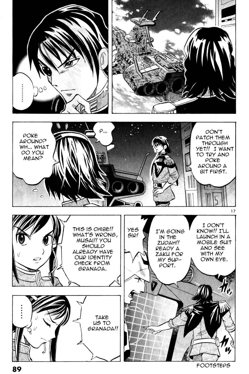 Page 17 Chapter 3 Mobile Suit Gundam - Hunter of Black Clothes