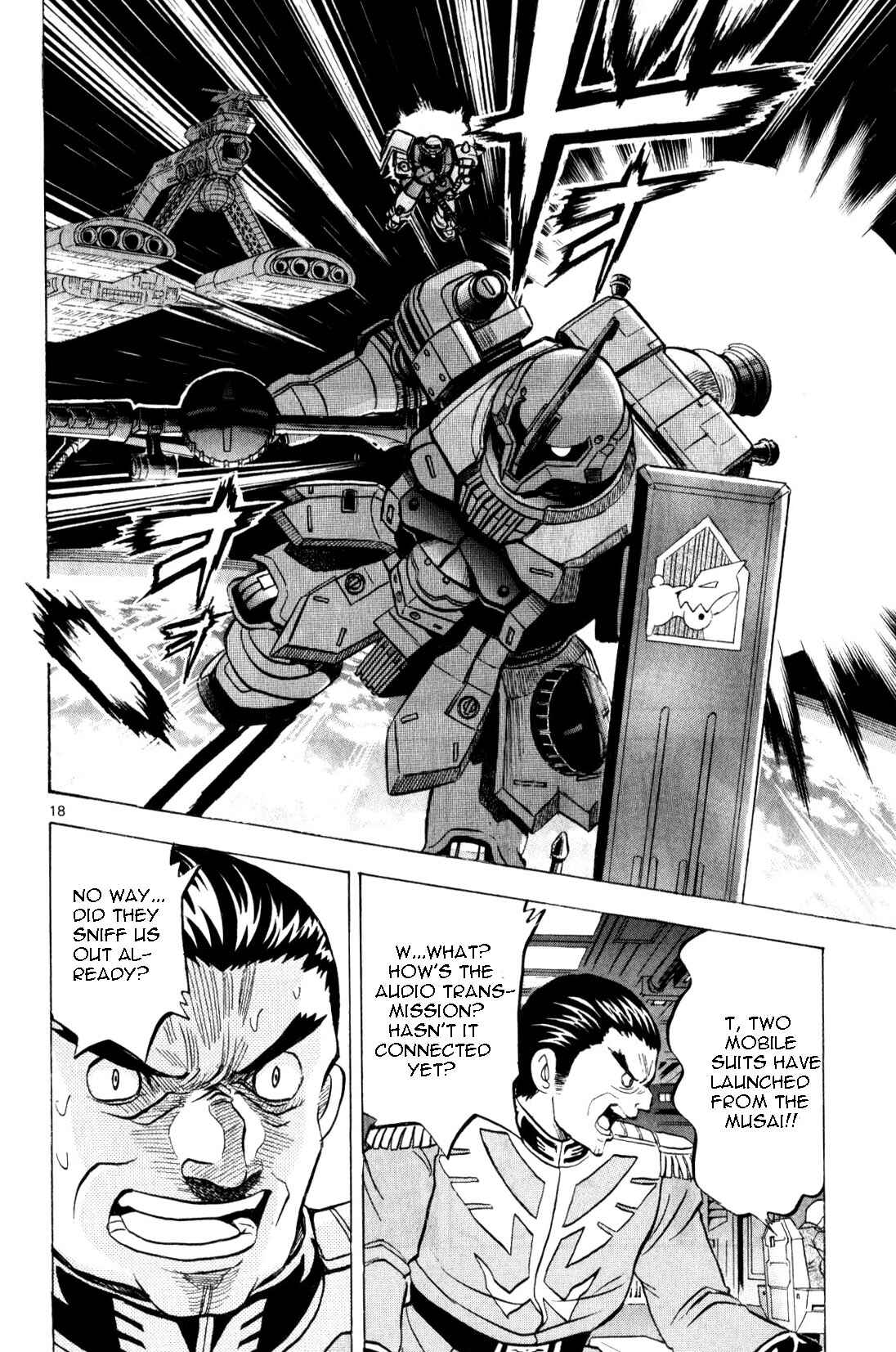 Page 18 Chapter 3 Mobile Suit Gundam - Hunter of Black Clothes