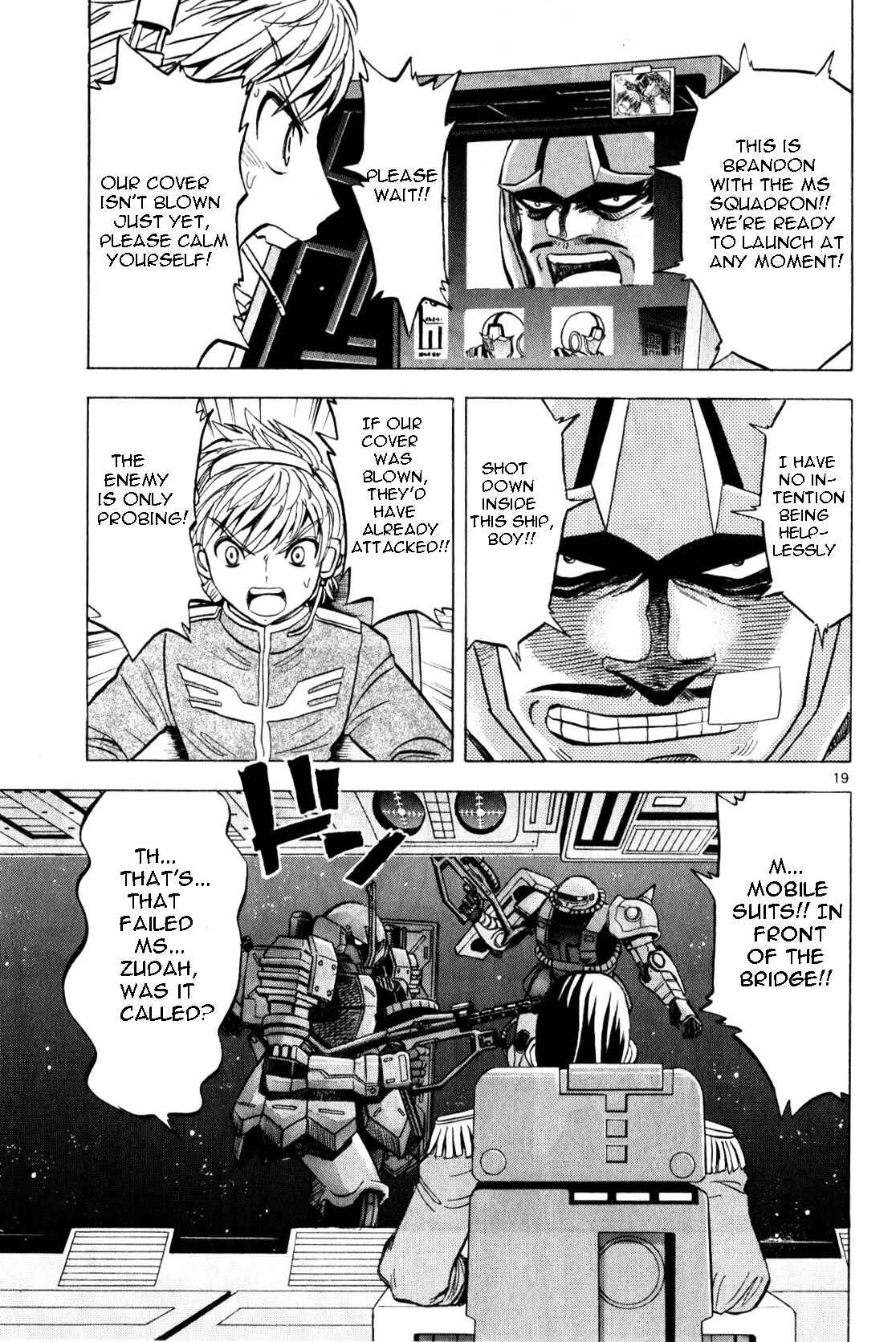 Page 19 Chapter 3 Mobile Suit Gundam - Hunter of Black Clothes