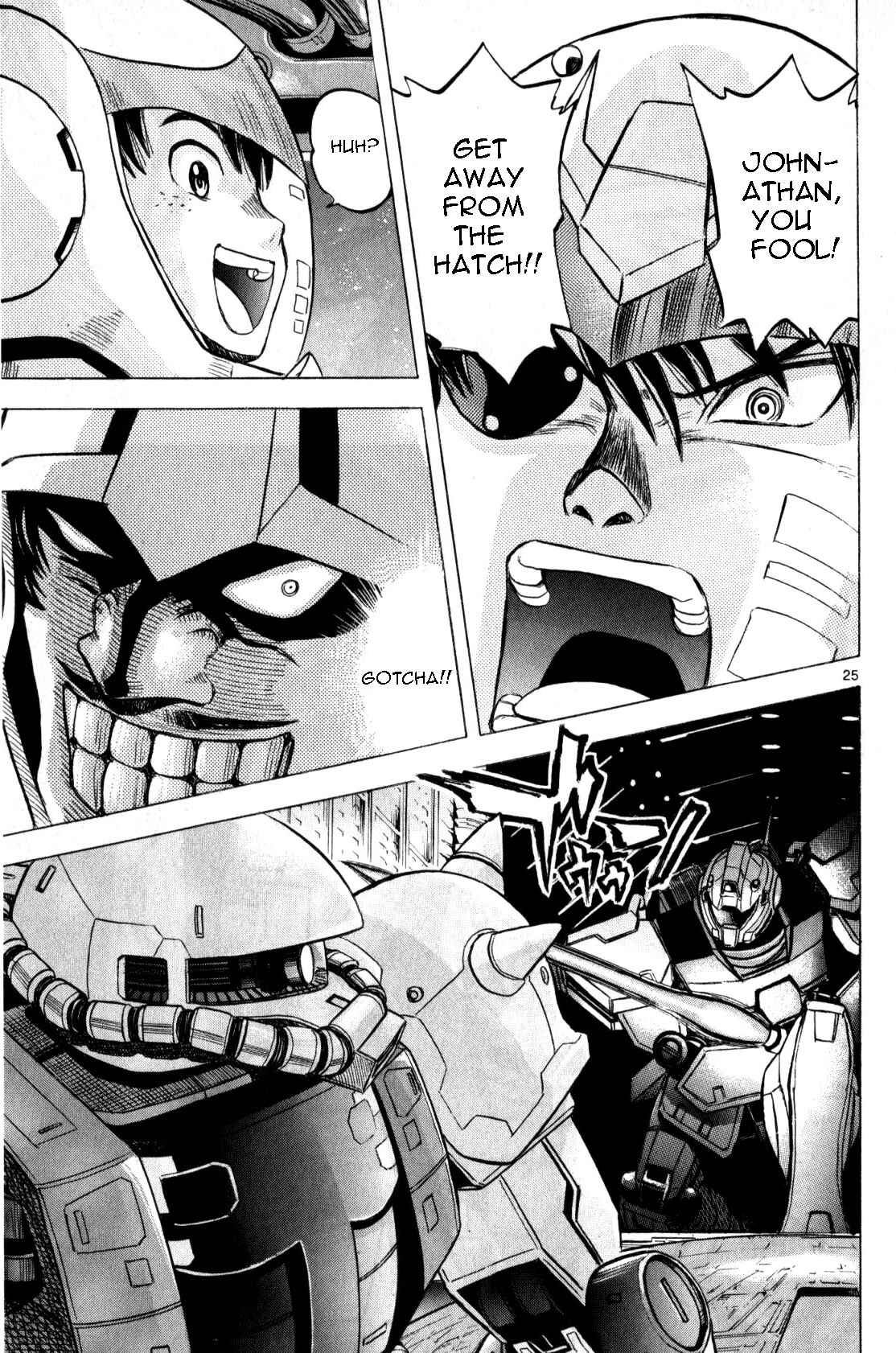 Page 25 Chapter 3 Mobile Suit Gundam - Hunter of Black Clothes