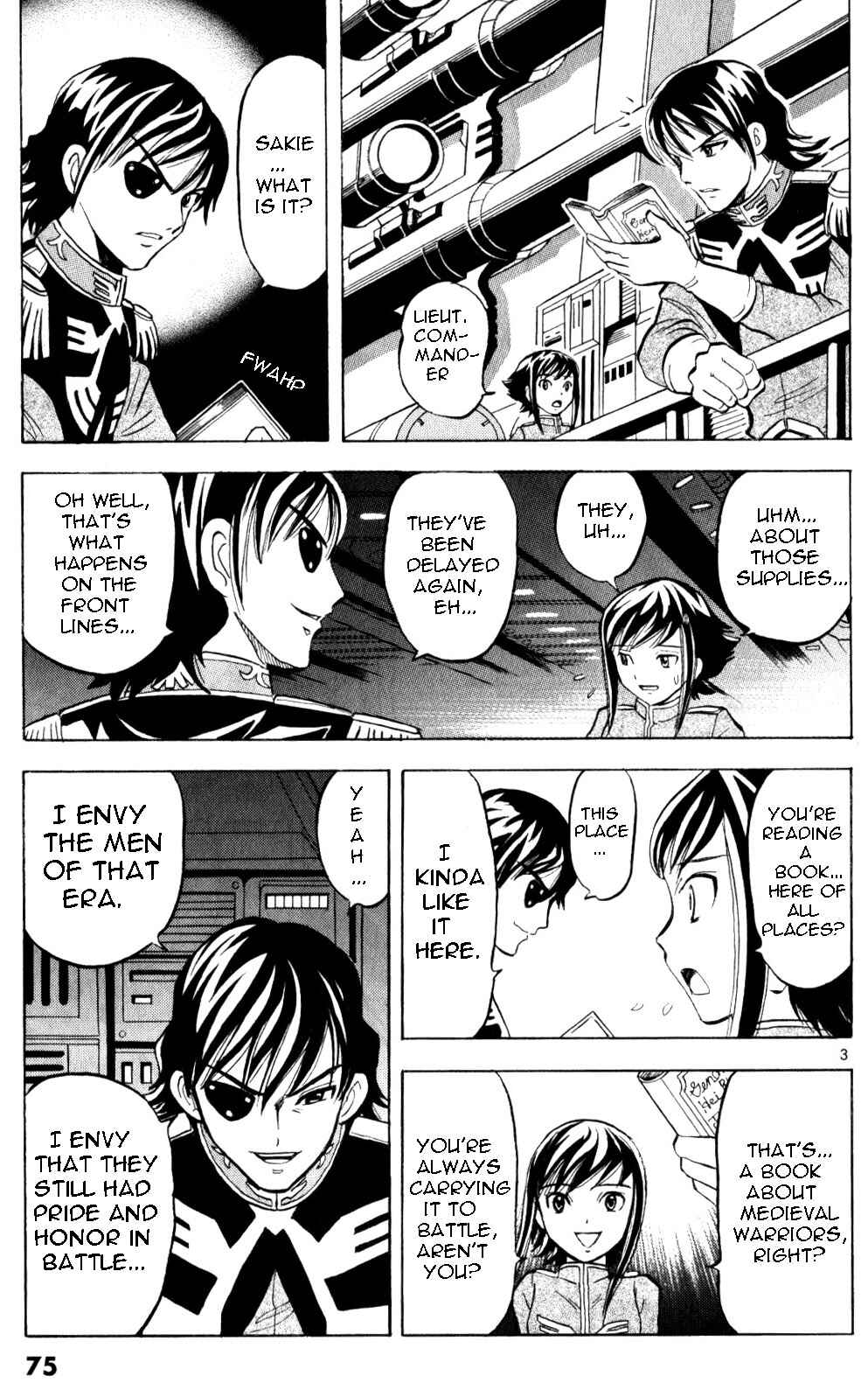 Page 3 Chapter 3 Mobile Suit Gundam - Hunter of Black Clothes