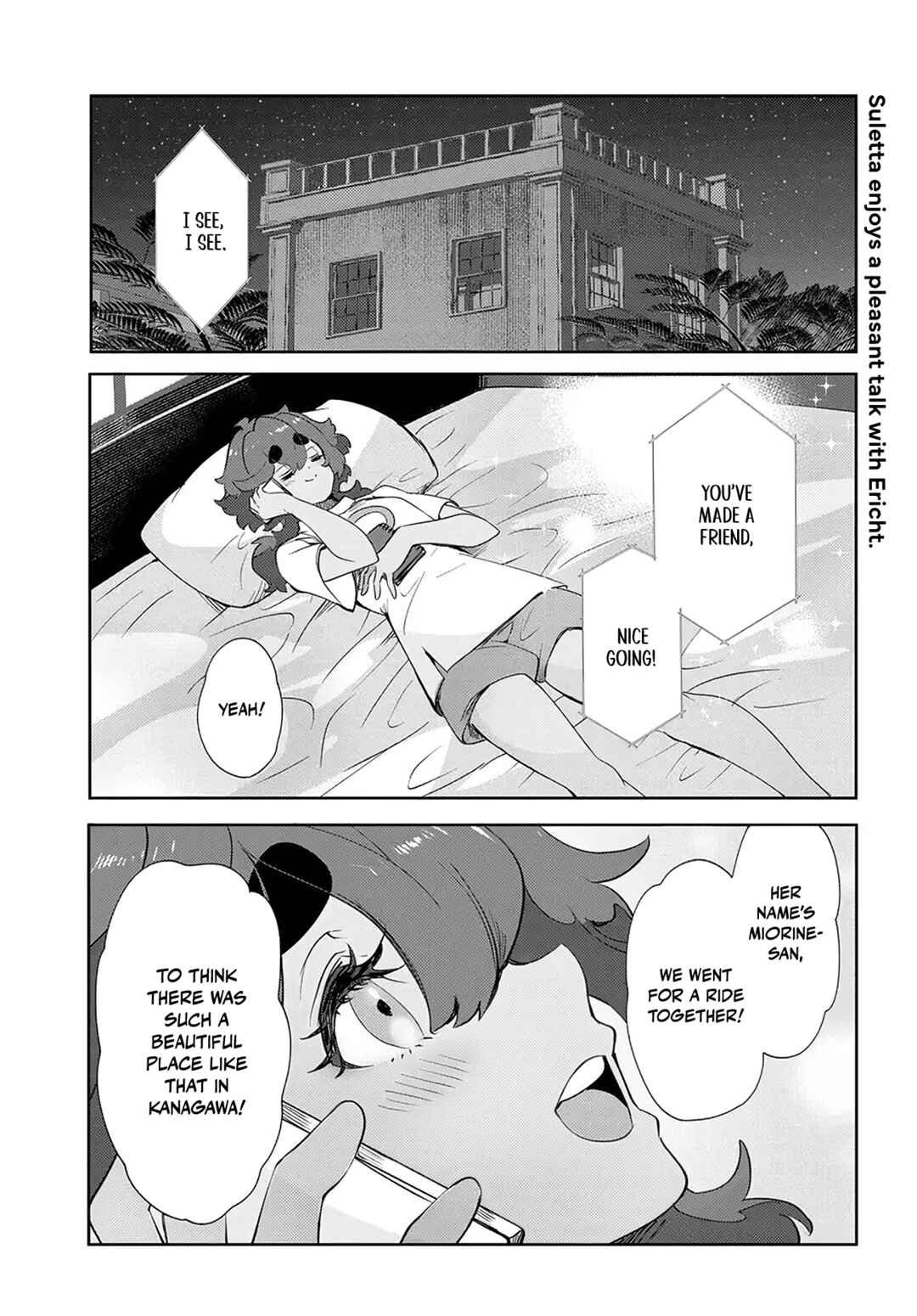 Page 1 Chapter 4.2 Mobile Suit Gundam: The Witch from Mercury - Frontiers in Glory Days