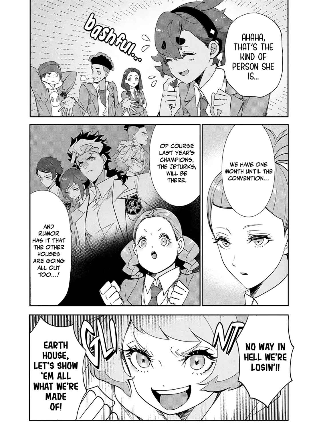 Page 11 Chapter 4.2 Mobile Suit Gundam: The Witch from Mercury - Frontiers in Glory Days