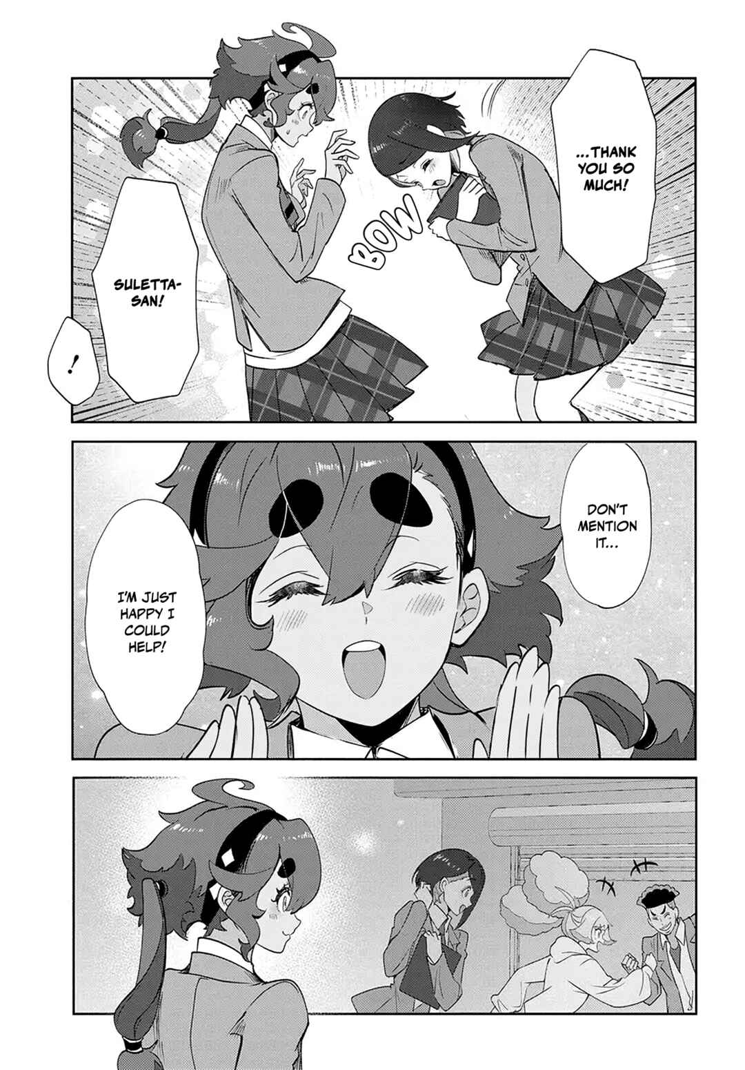 Page 13 Chapter 4.2 Mobile Suit Gundam: The Witch from Mercury - Frontiers in Glory Days