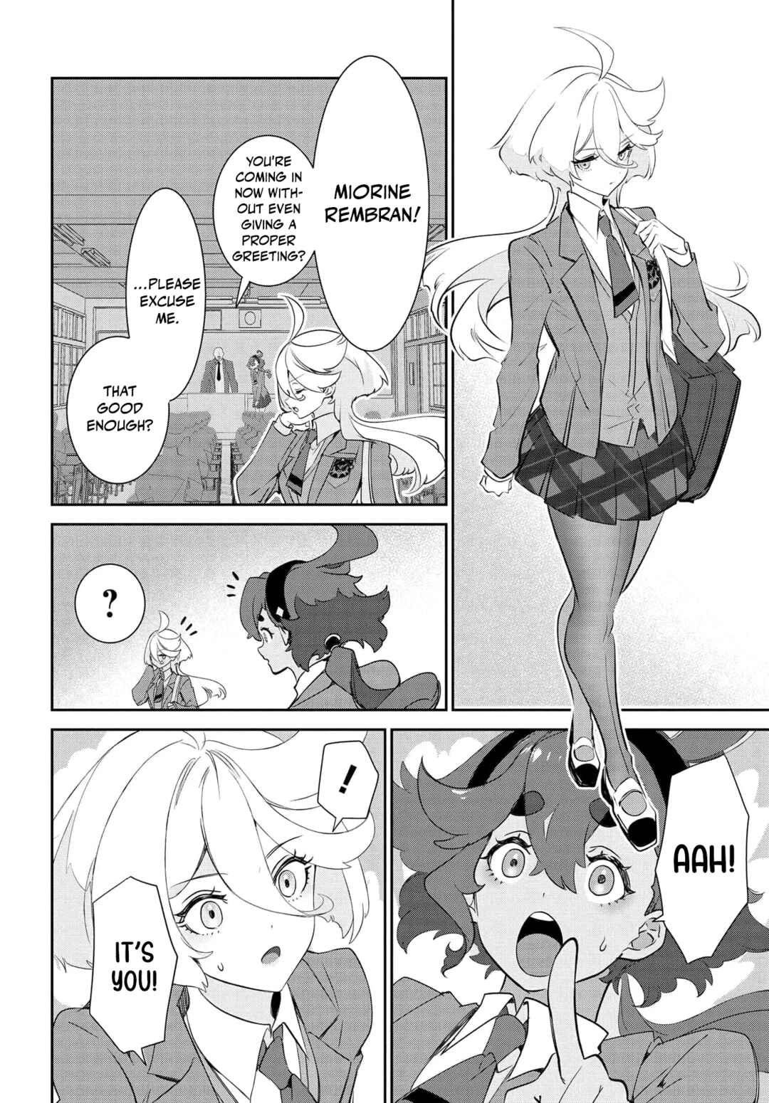 Page 21 Chapter 1 Mobile Suit Gundam: The Witch from Mercury - Frontiers in Glory Days