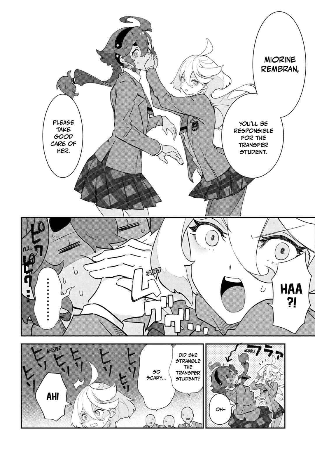 Page 23 Chapter 1 Mobile Suit Gundam: The Witch from Mercury - Frontiers in Glory Days