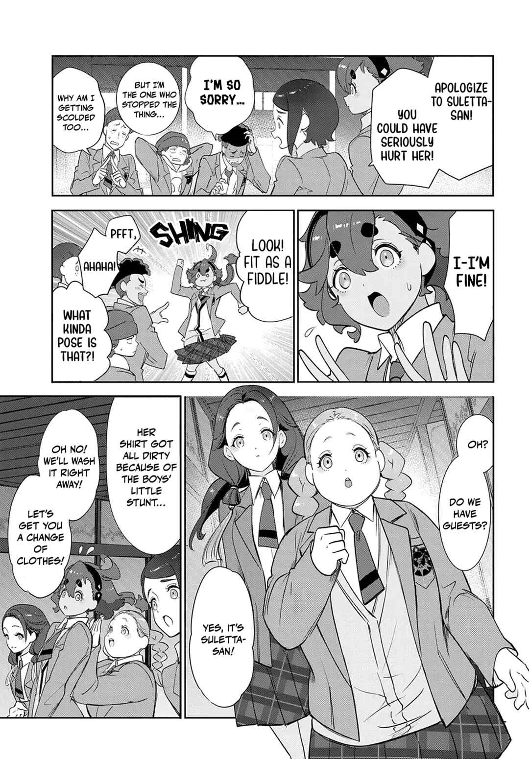 Page 11 Chapter 3.1 Mobile Suit Gundam: The Witch from Mercury - Frontiers in Glory Days
