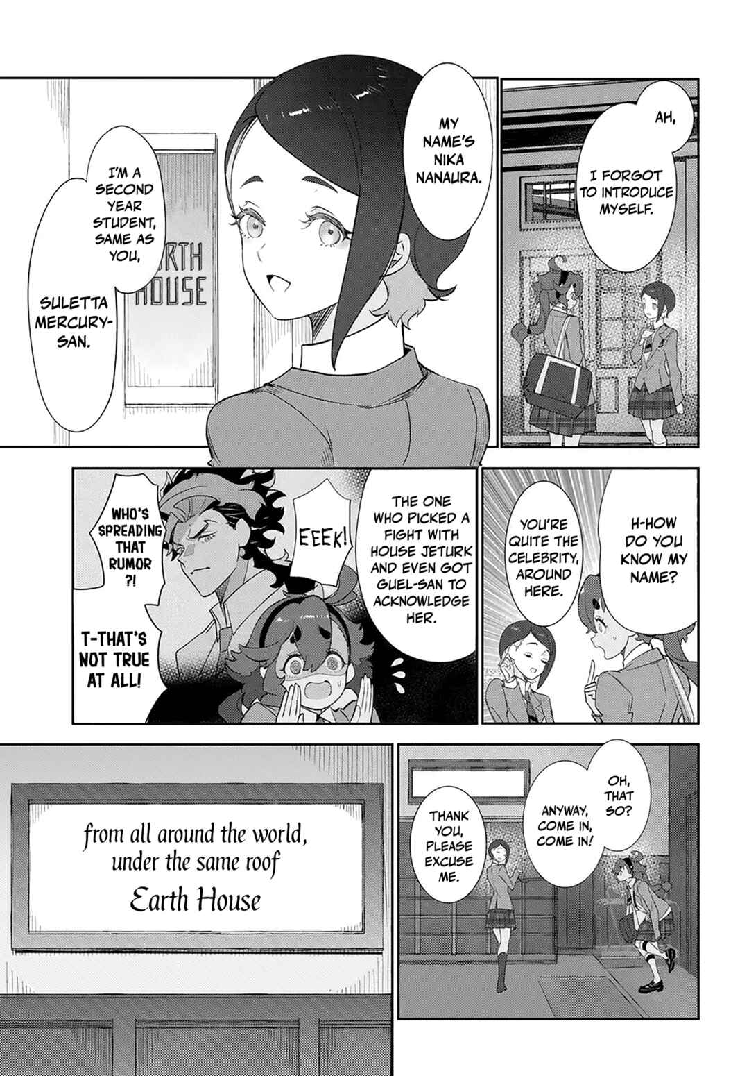 Page 9 Chapter 3.1 Mobile Suit Gundam: The Witch from Mercury - Frontiers in Glory Days