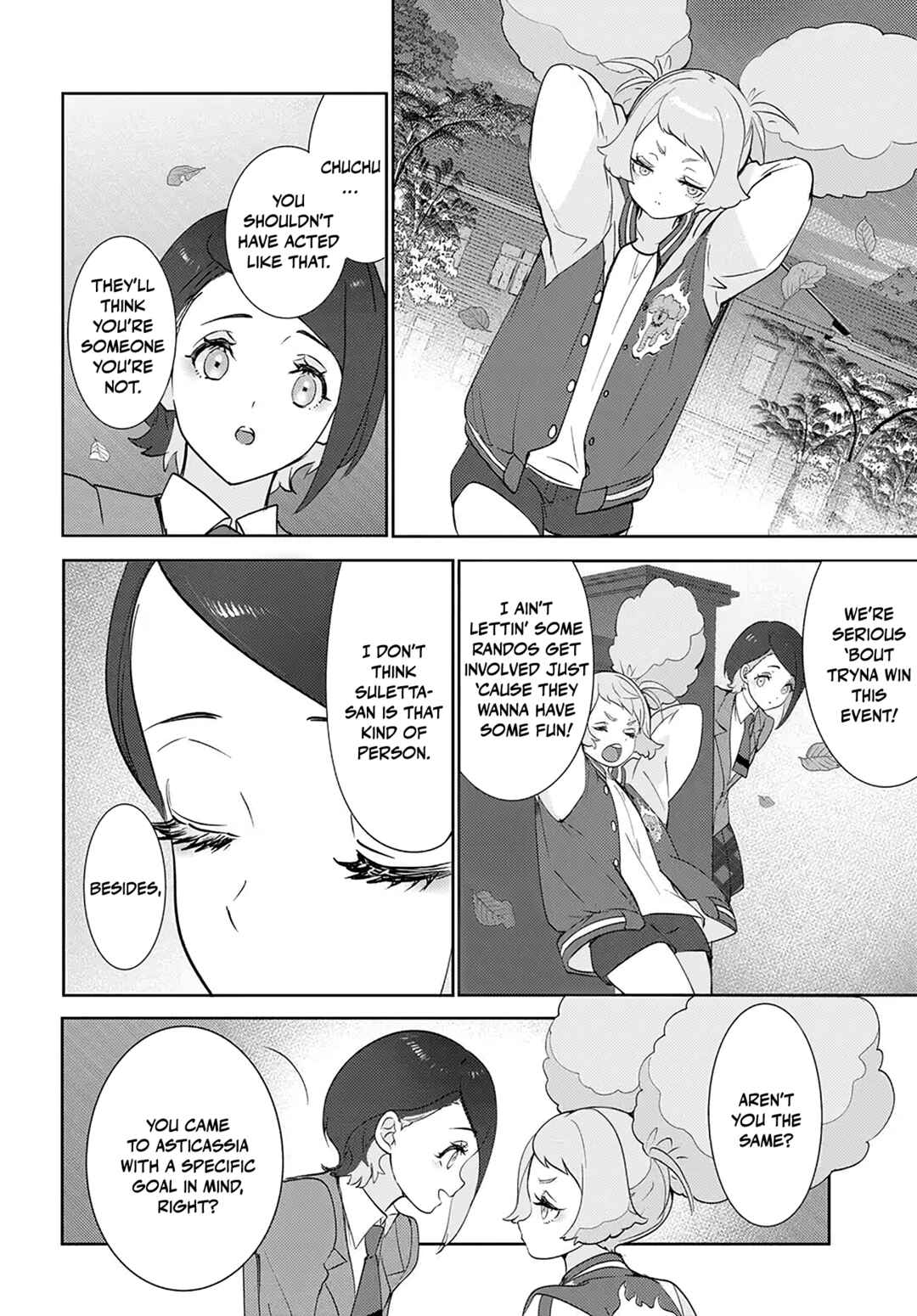 Page 13 Chapter 3.2 Mobile Suit Gundam: The Witch from Mercury - Frontiers in Glory Days