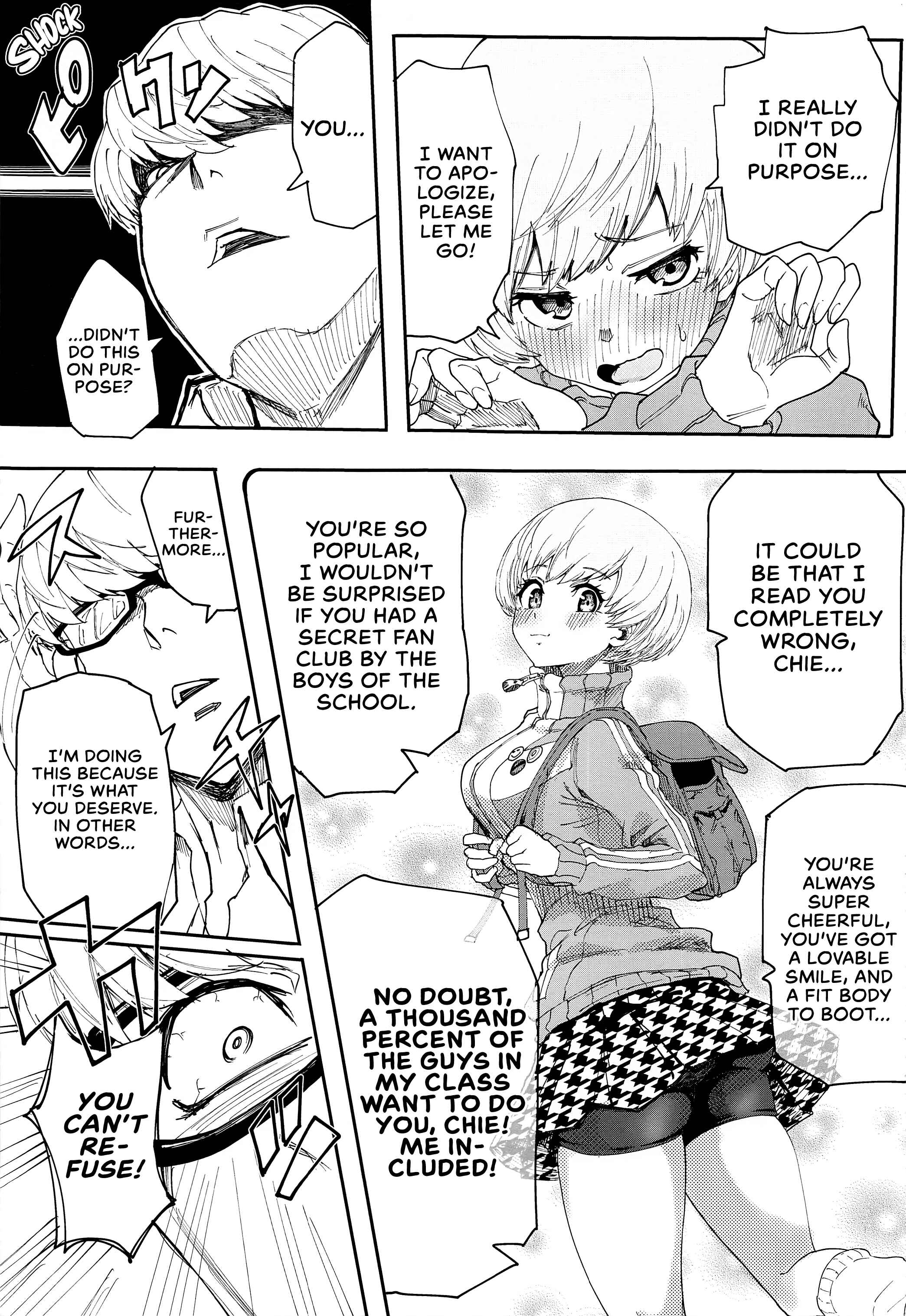 Page 10 Chapter Unknown_2b59 Persona 4 - Satonaka Chies Punishment - Test Study Edition
