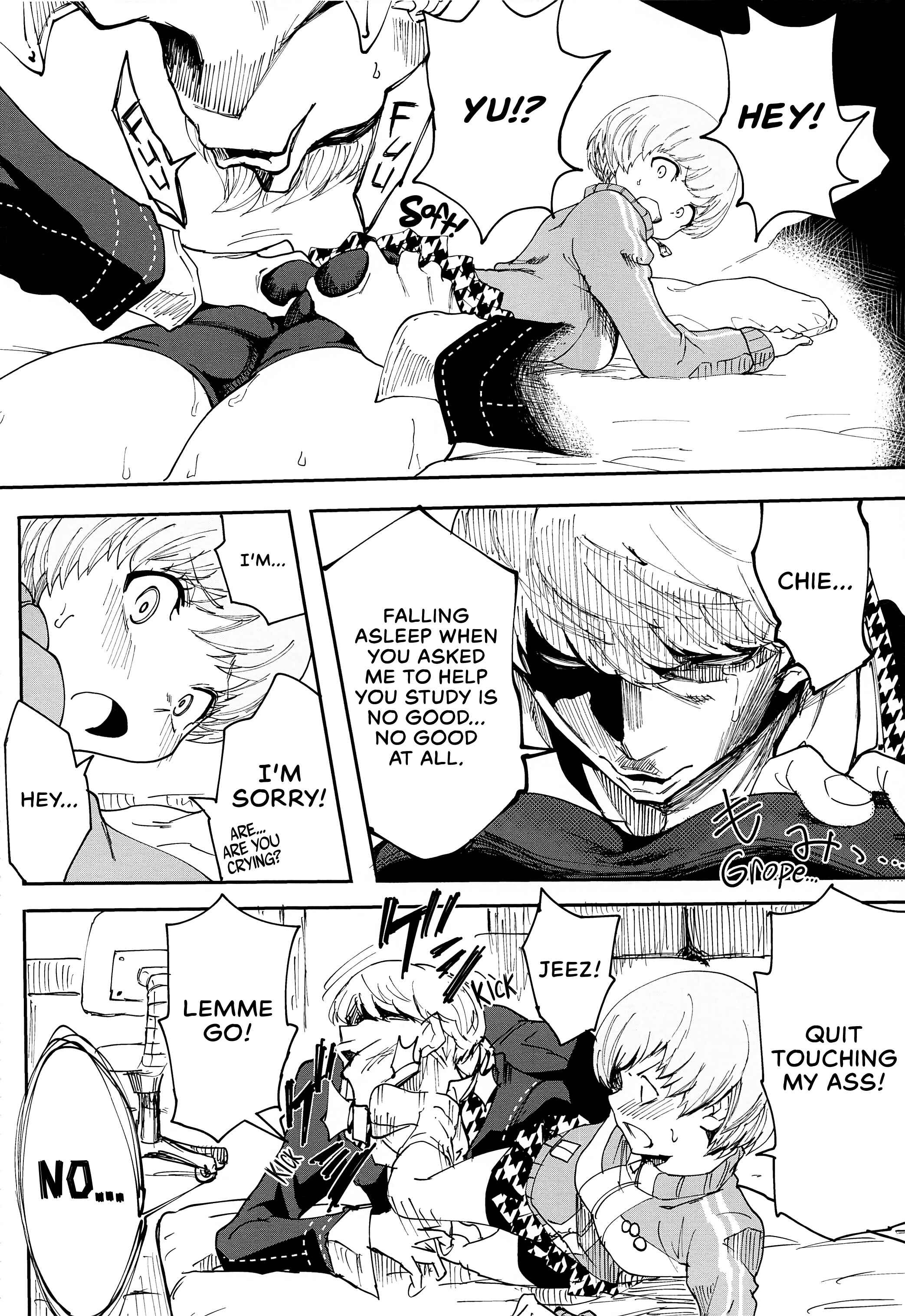 Page 7 Chapter Unknown_2b59 Persona 4 - Satonaka Chies Punishment - Test Study Edition