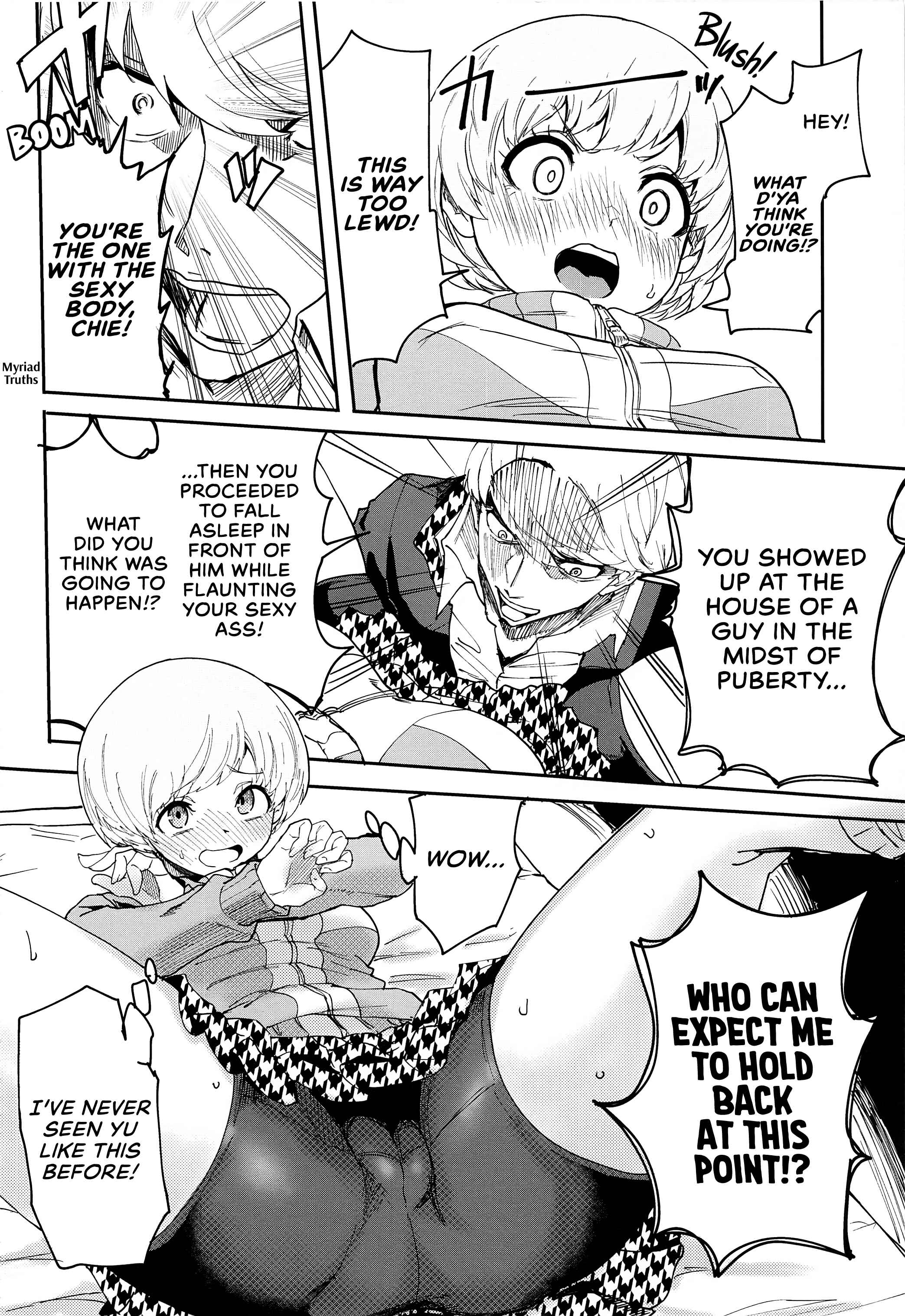 Page 9 Chapter Unknown_2b59 Persona 4 - Satonaka Chies Punishment - Test Study Edition