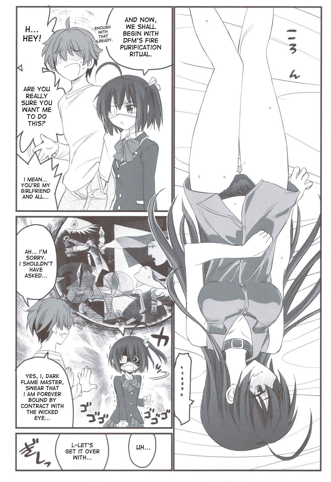 Page 25 Chapter Unknown_69e7 Chuunibyou demo Koi ga Shitai! - Riachu ~ Takanashi Shimai no Riachu ~ Seikatsu (Doujinshi)
