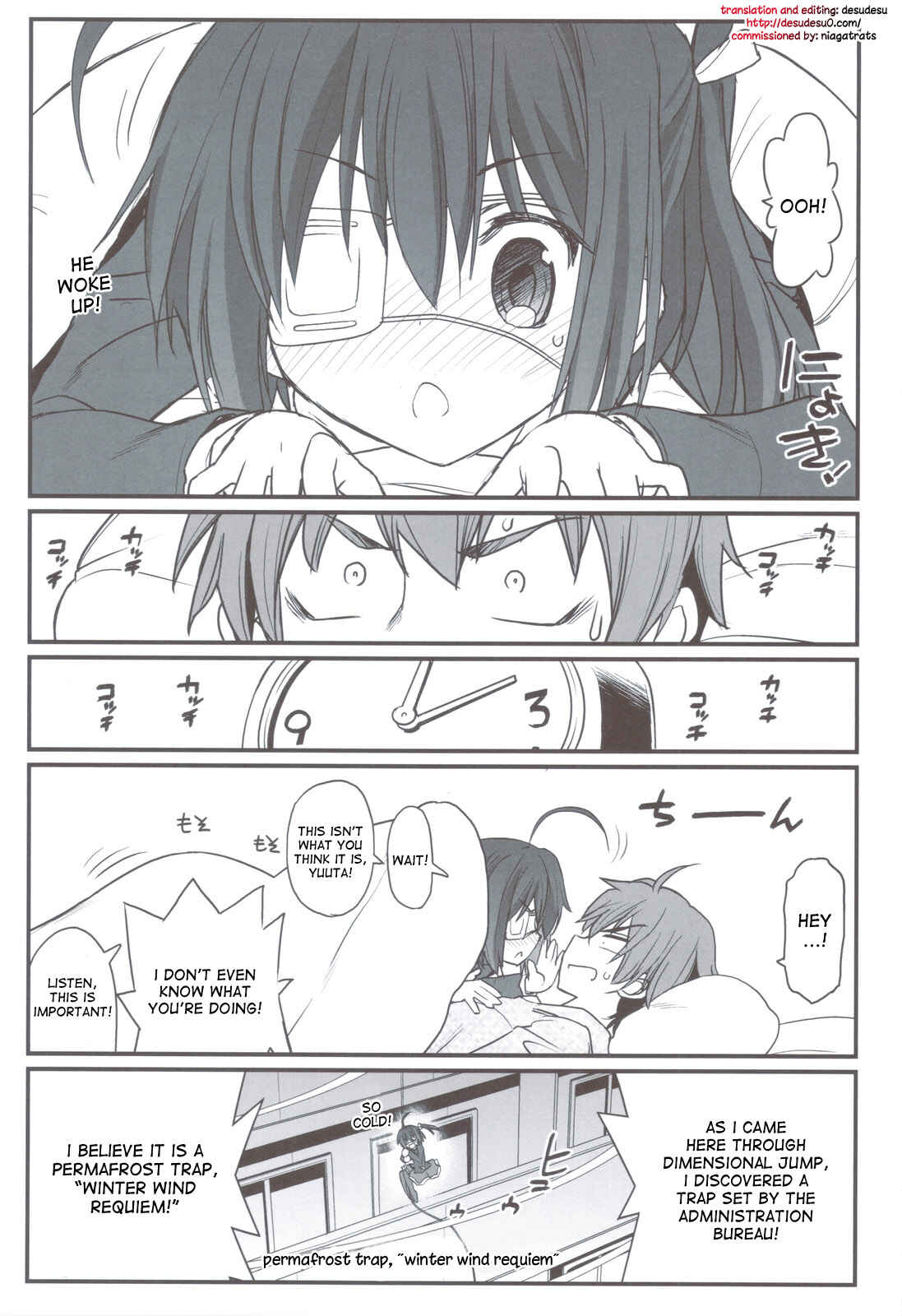 Page 2 Chapter Unknown_69e7 Chuunibyou demo Koi ga Shitai! - Riachu ~ Takanashi Shimai no Riachu ~ Seikatsu (Doujinshi)
