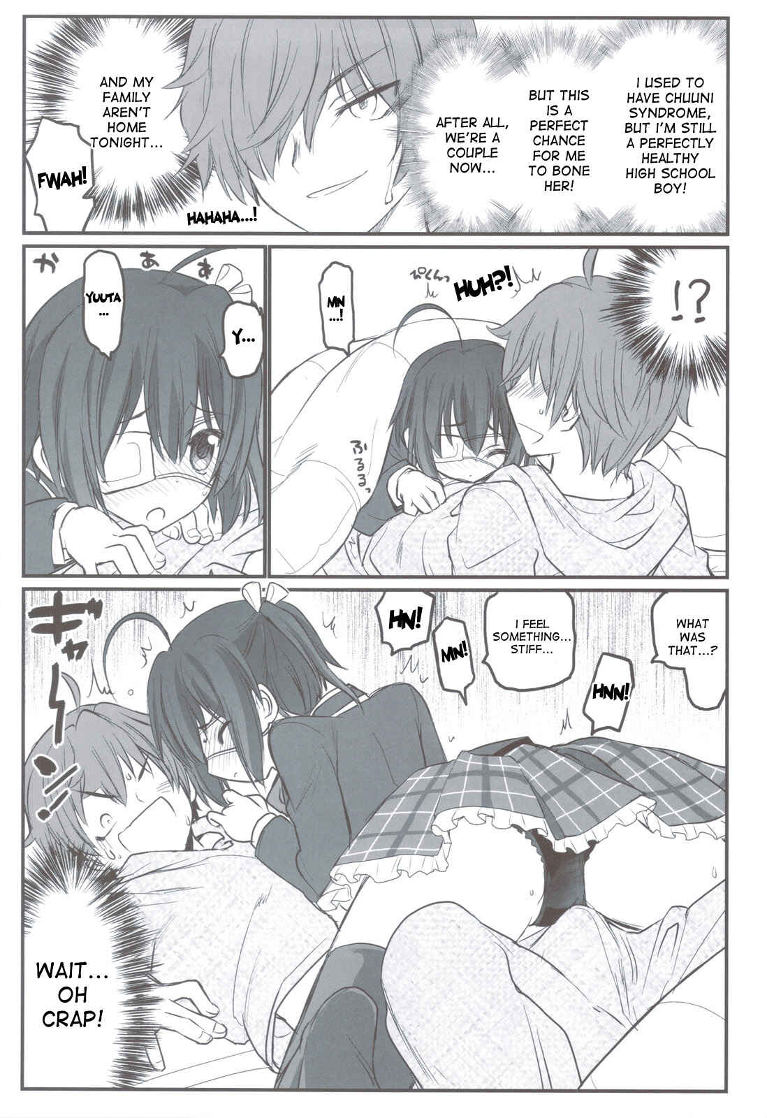Page 4 Chapter Unknown_69e7 Chuunibyou demo Koi ga Shitai! - Riachu ~ Takanashi Shimai no Riachu ~ Seikatsu (Doujinshi)