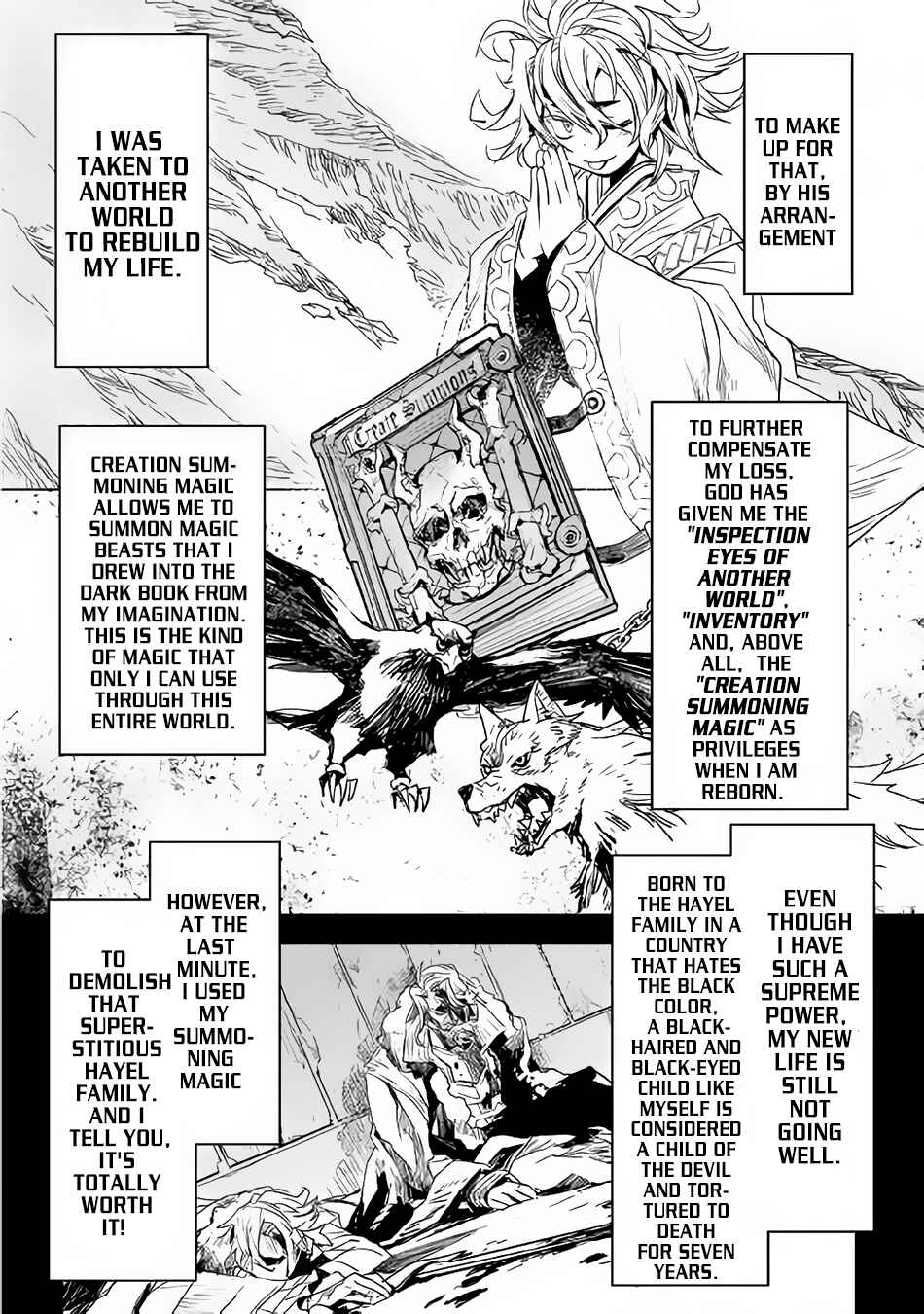 Page 3 Chapter 2 The Black Create Summoner: Revolt of Reincarnated
