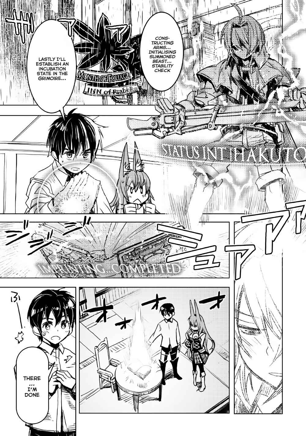 Page 10 Chapter 8 The Black Create Summoner: Revolt of Reincarnated