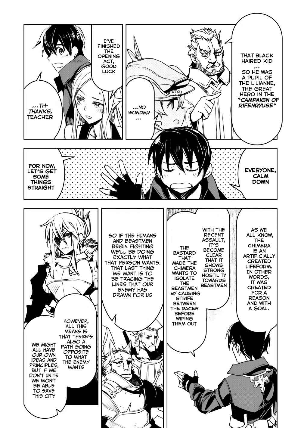 Page 7 Chapter 10 The Black Create Summoner: Revolt of Reincarnated