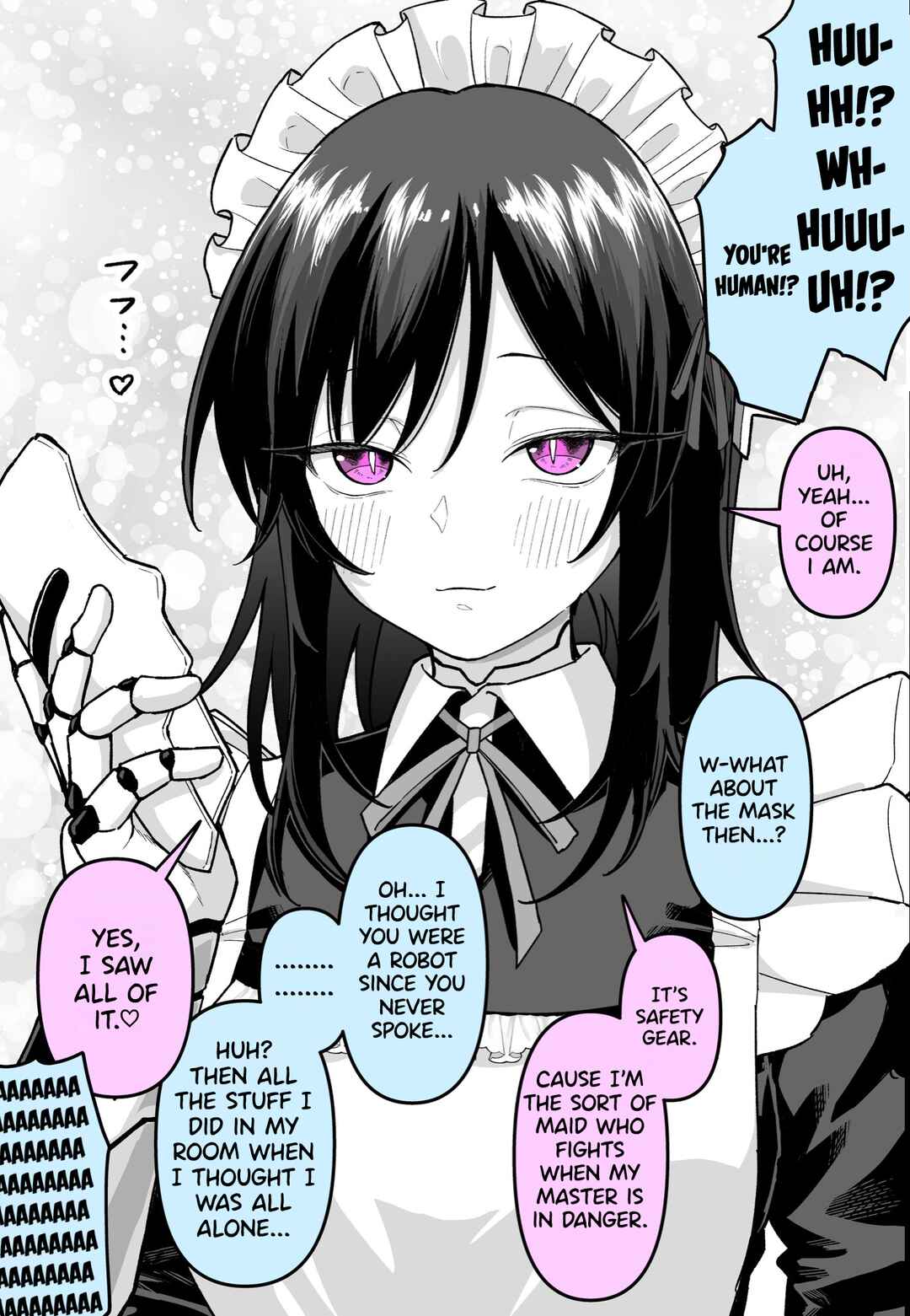 Page 2 Chapter Unknown_d707 Maid Robot ga yattekita‼️