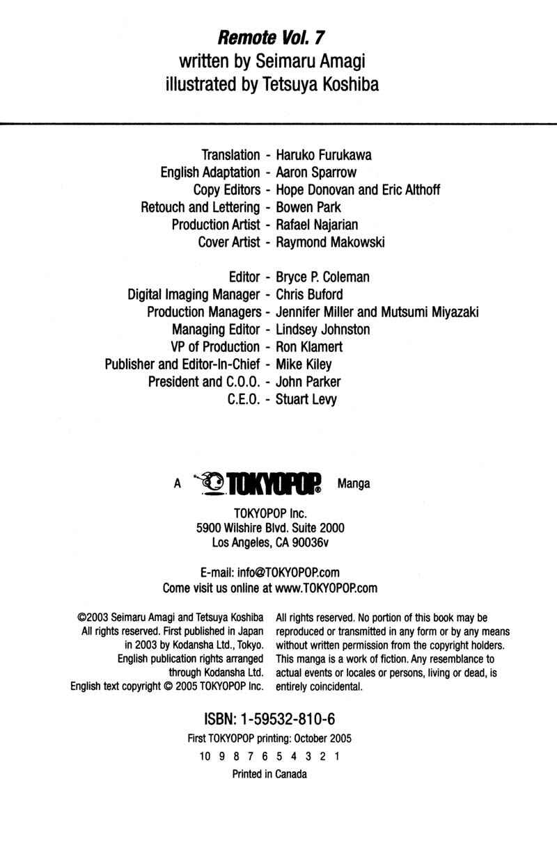 Page 4 Chapter 59 Remote